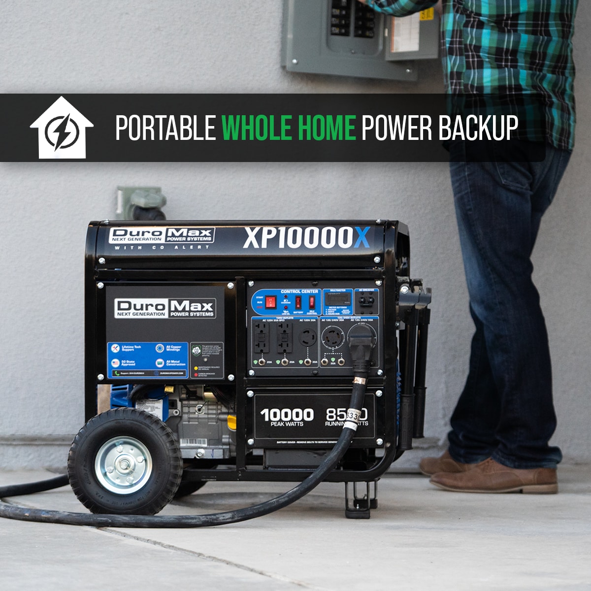 DuroMax XP10000X Portable-Generators - View #6