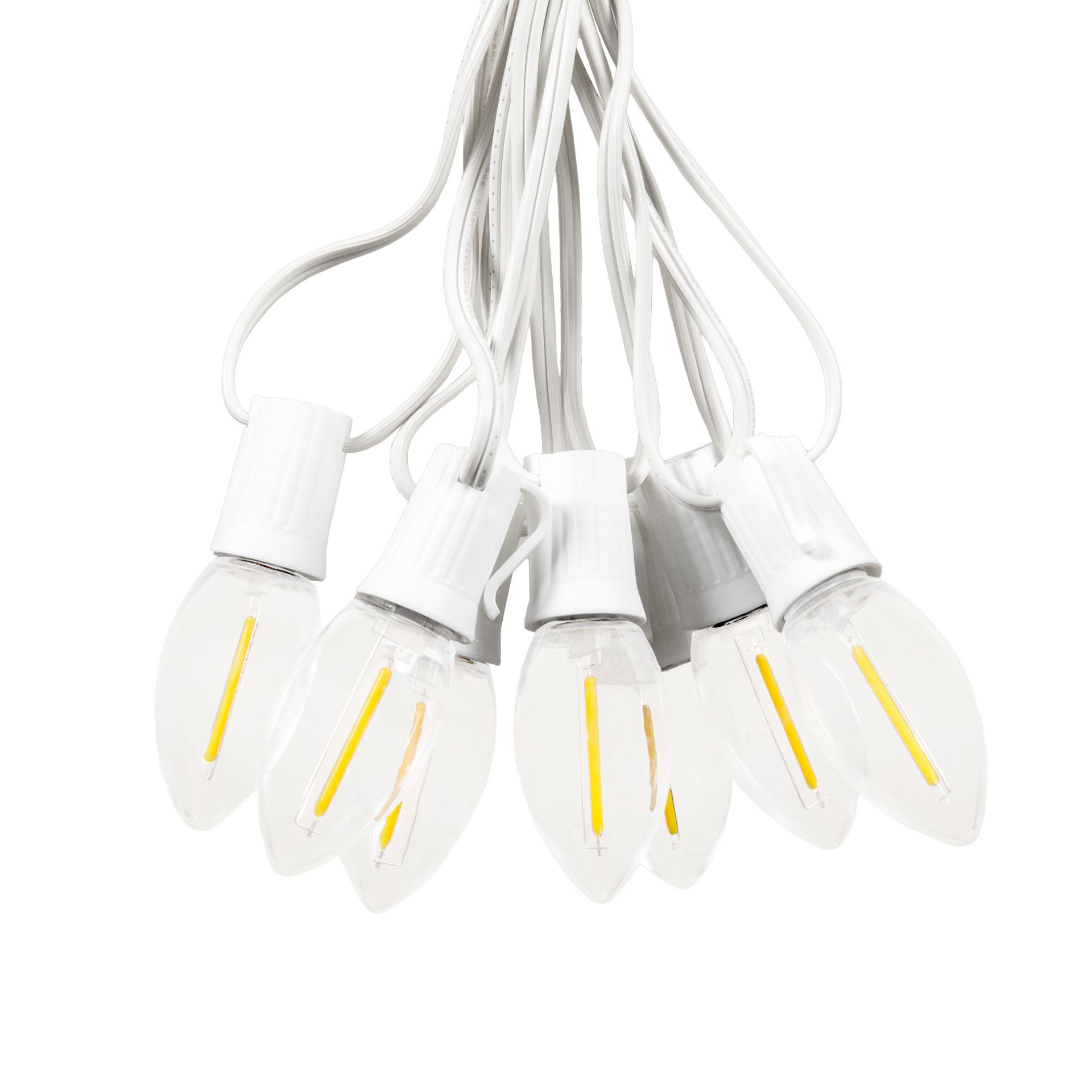 Novelty Lights FC9SET-LED-WH-WW Patio-String-Lights - View #2