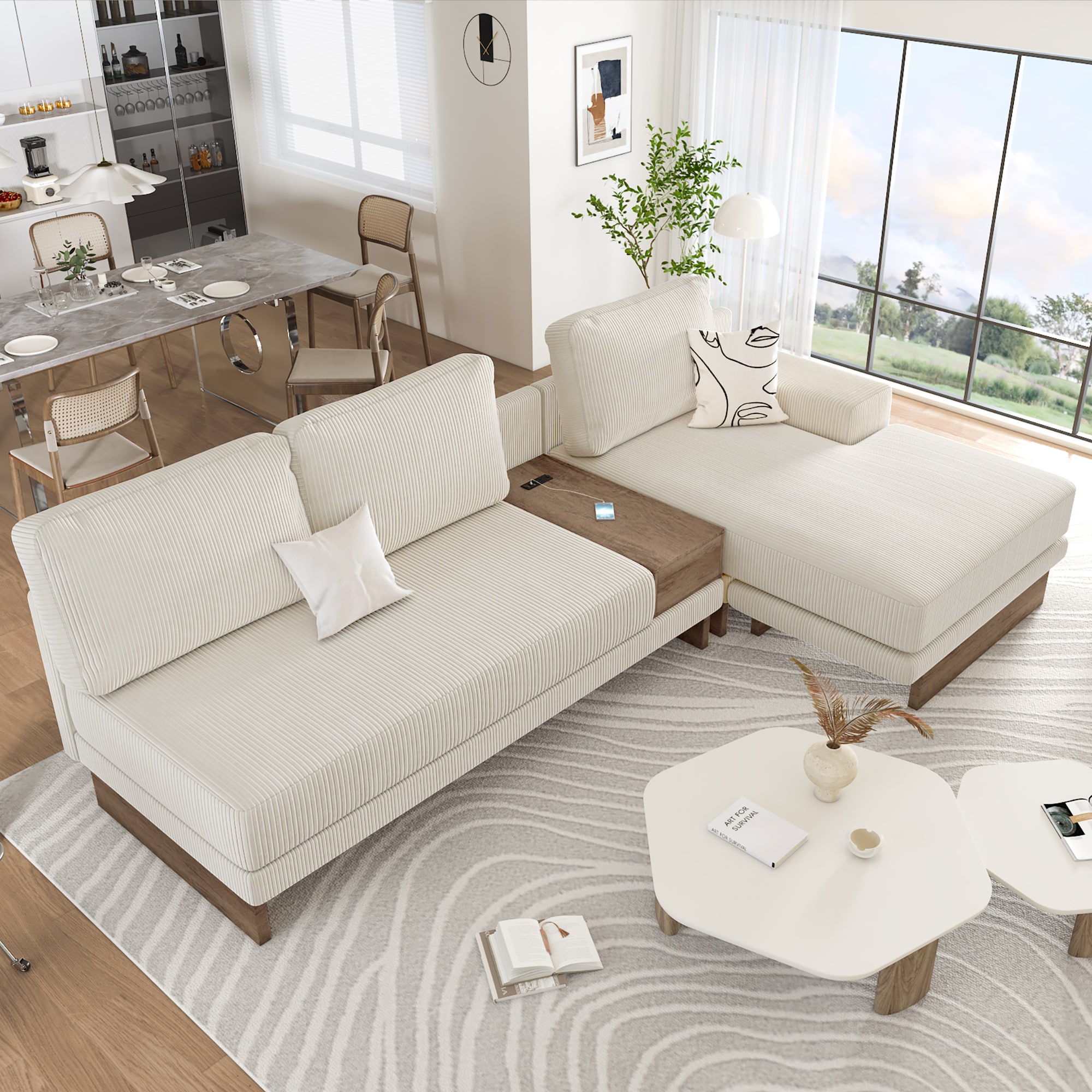 ModernLuxe L-SG001510AAA Sofas-Loveseats - View #3