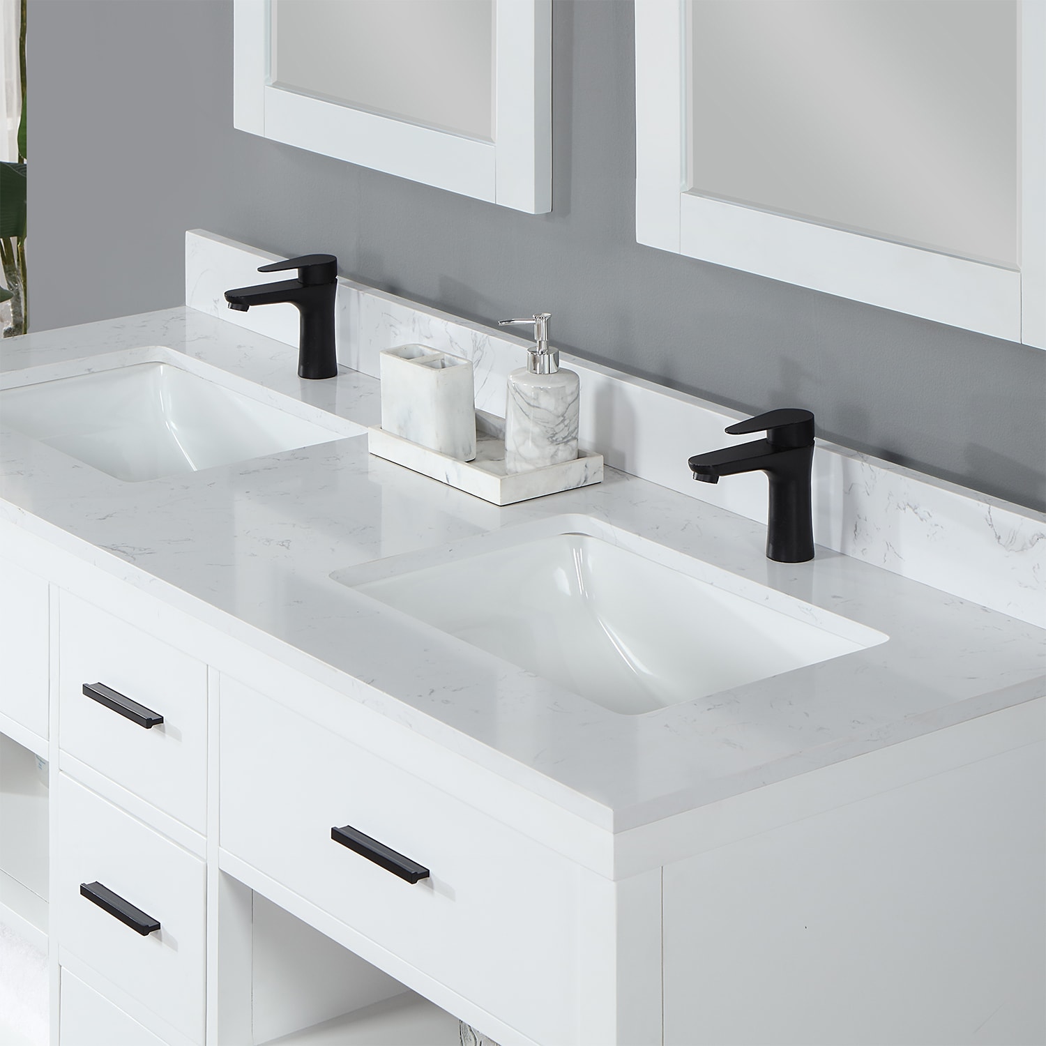 Altair 545060-WH-AW Bath-Vanity-Combo - View #3