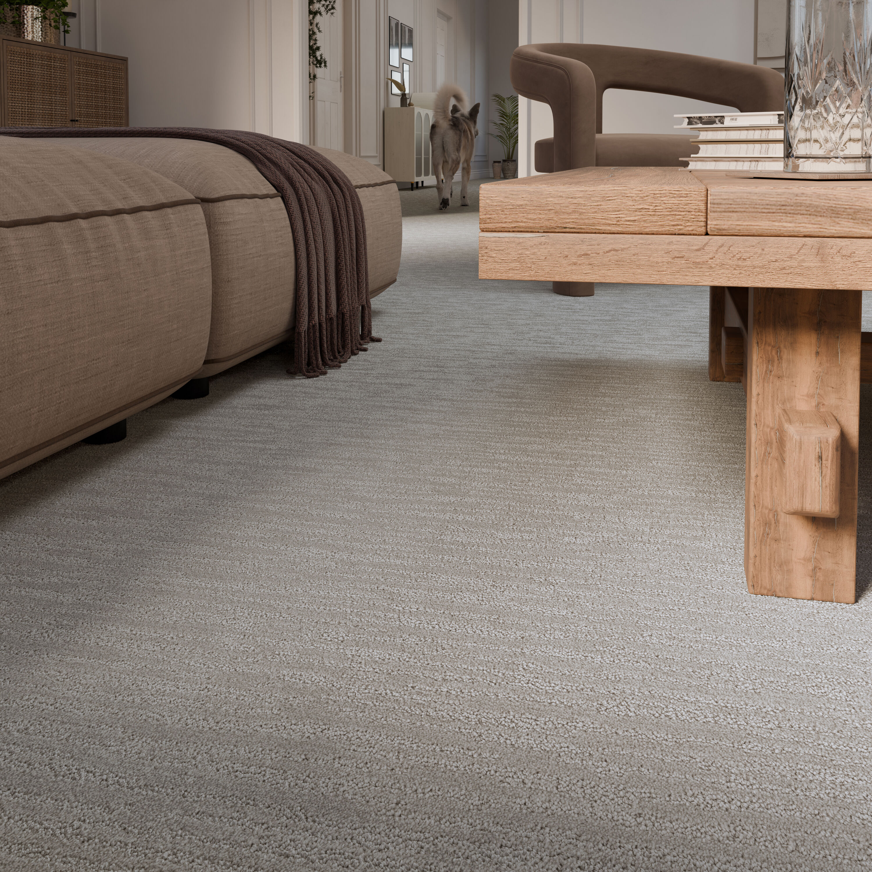 STAINMASTER PetProtect with LeakDefense Kitty Couture Vintage Gray