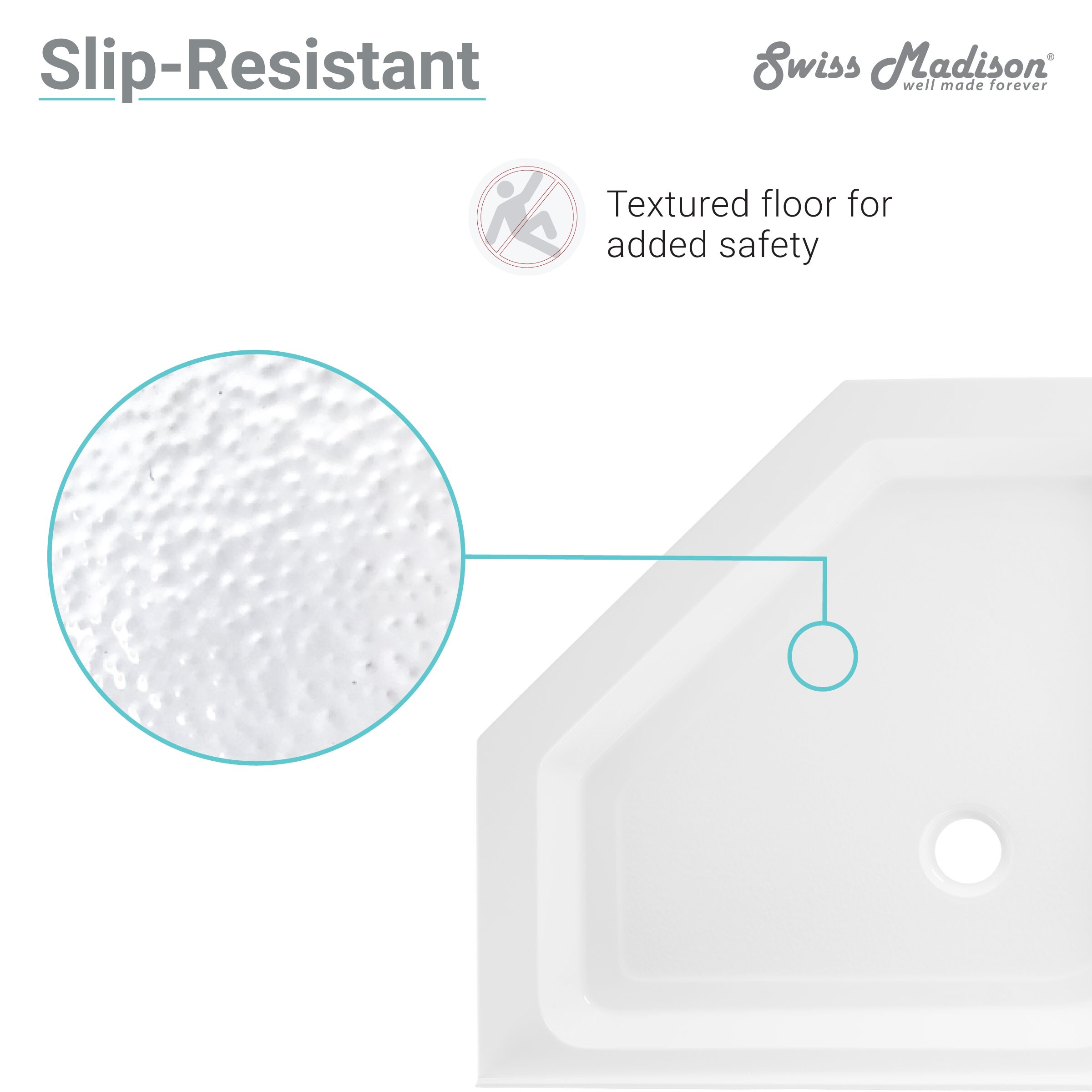 Swiss Madison SM-SB519 Shower-Floors - View #5