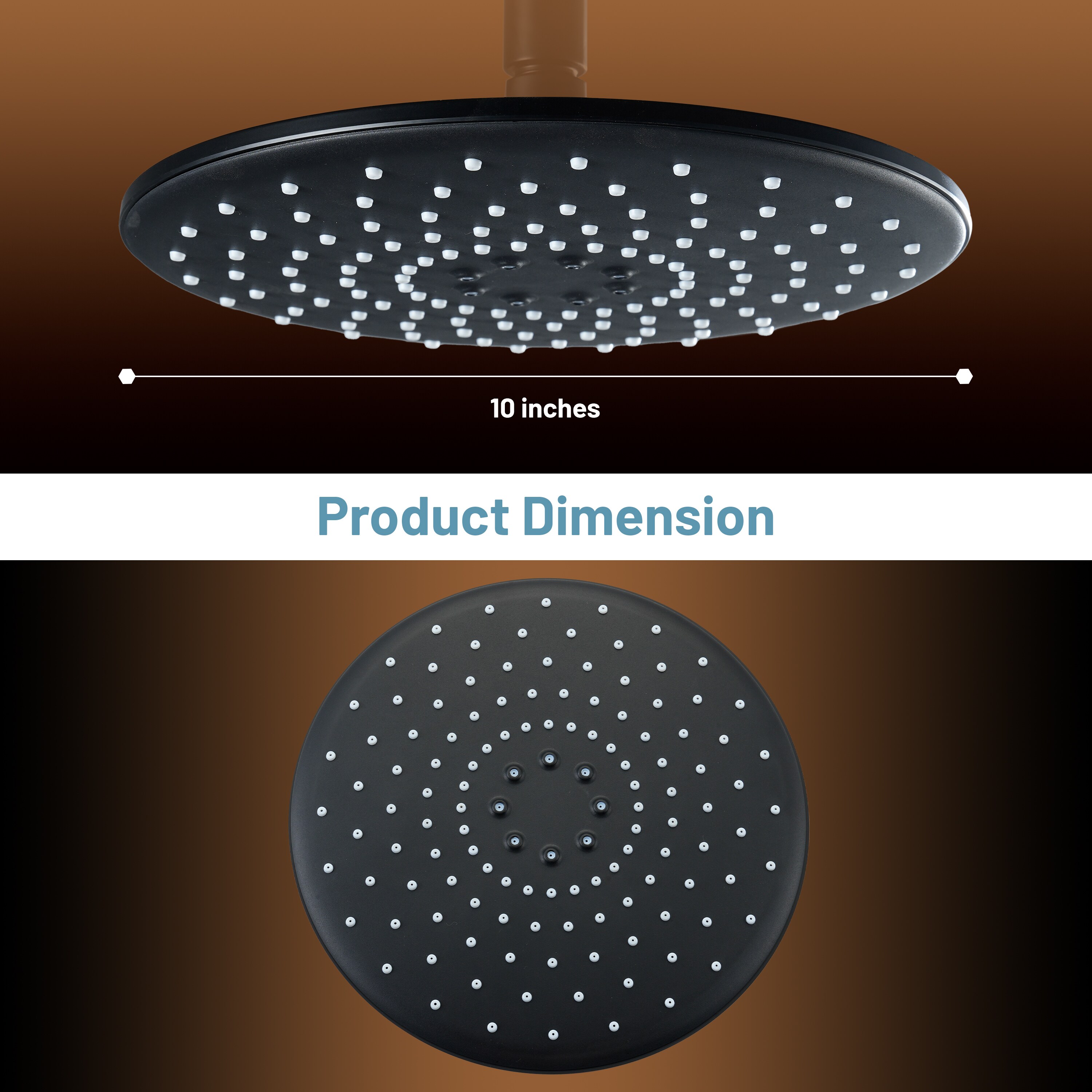 CASAINC CABR17012R10MB Fixed-Showerhead - View #7