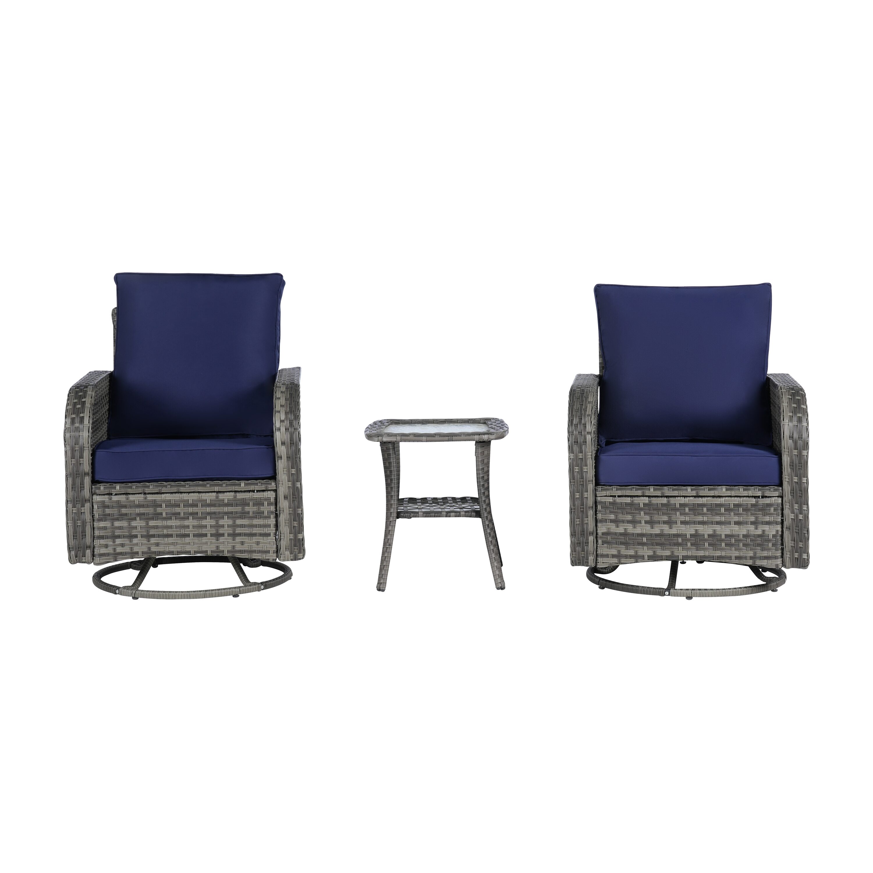 SANSTAR L-RBS-62LY Patio-Conversation-Sets - View #2