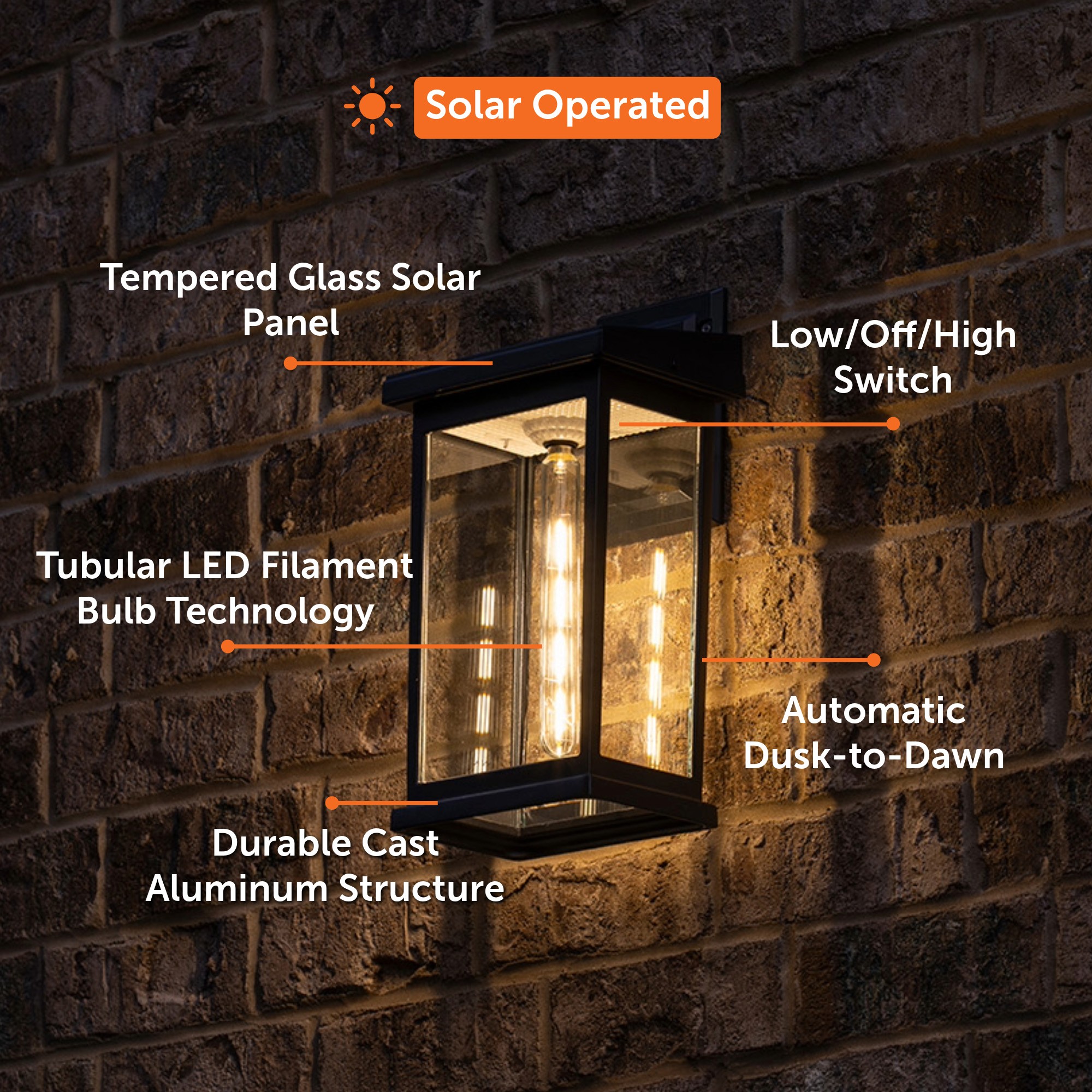 Gama Sonic 130B50010 Outdoor-Wall-Lighting - View #3