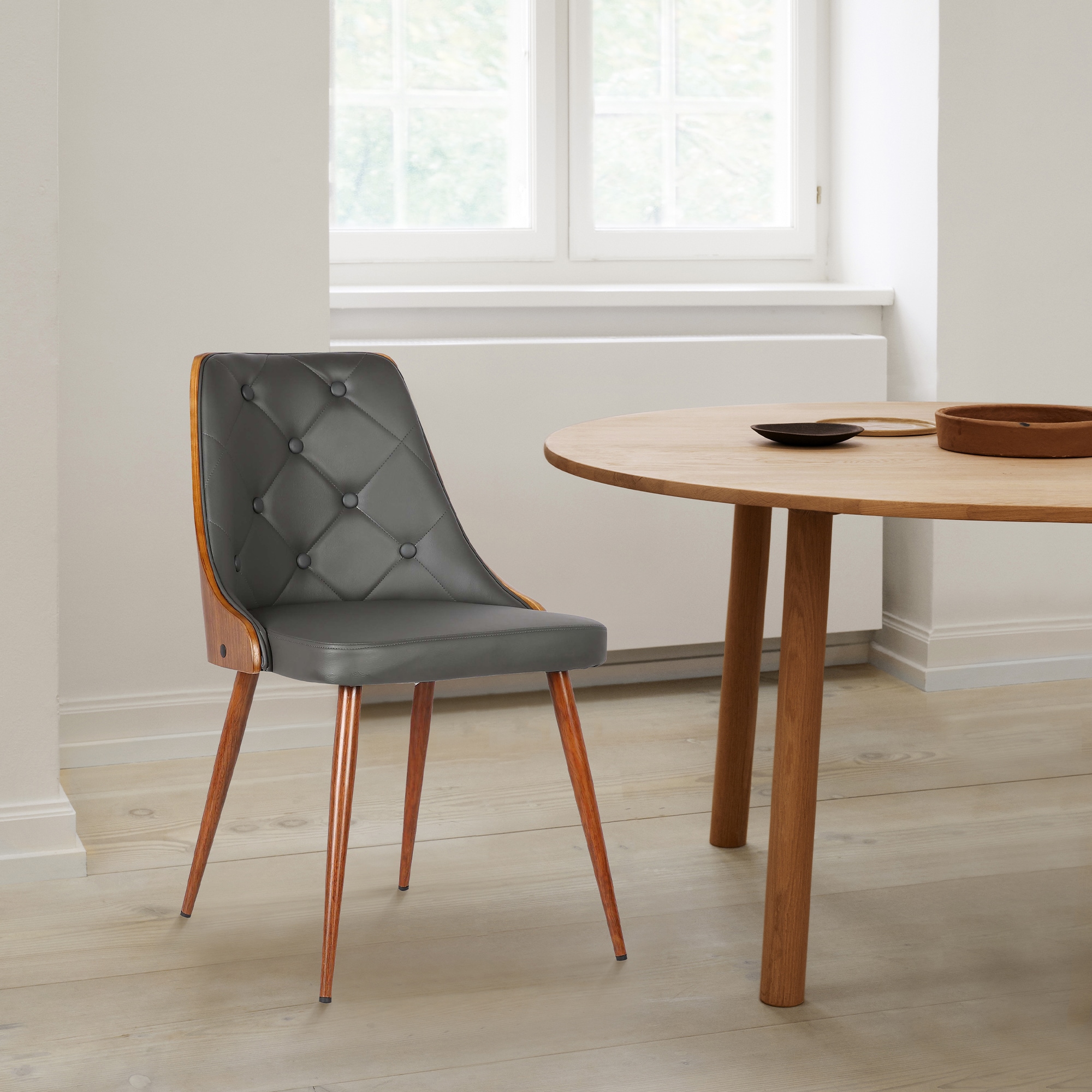 Armen Living LCLLSIWAGRAY Dining-Chairs - View #8