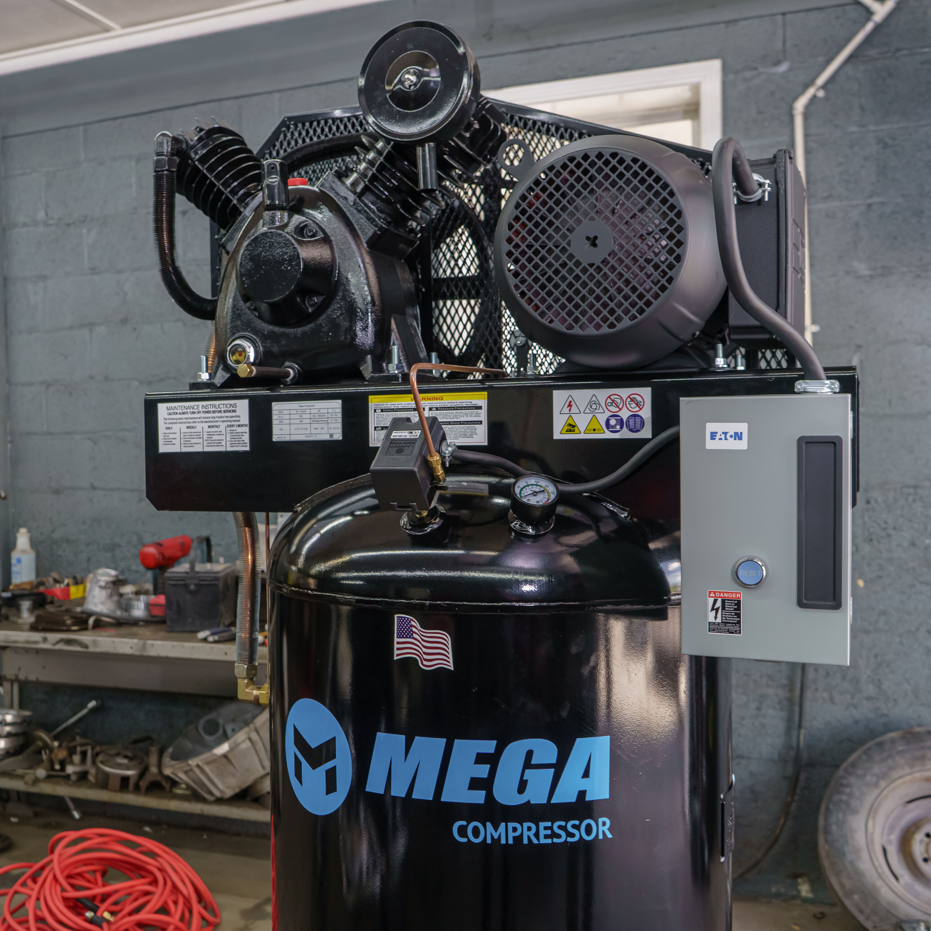 MEGA Compressor MP-7580VM Air-Compressors - View #3