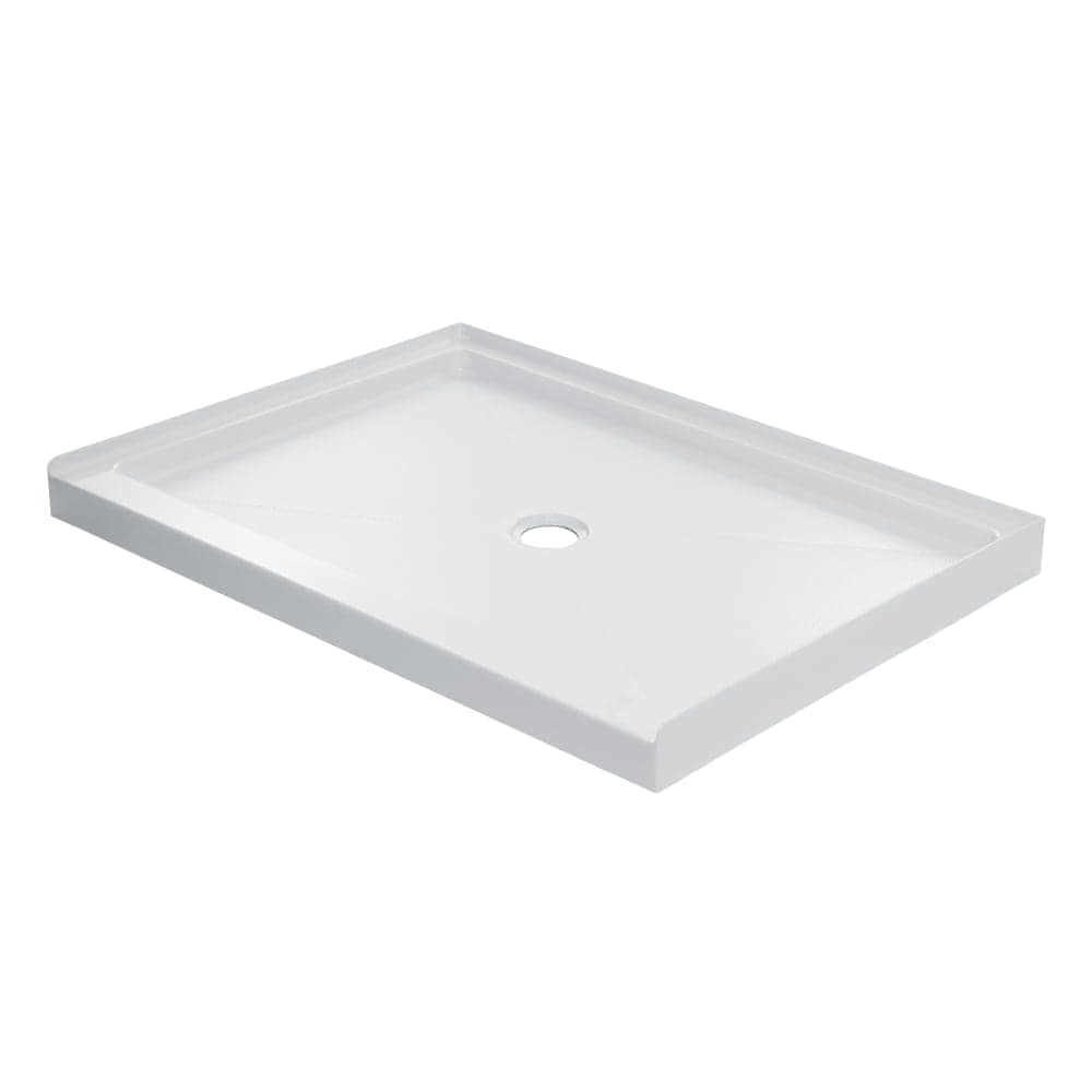 Miseno  MSP4834C 4734 Inch x 3334 Inch Shower Base with Single Threshold and Center Drain
