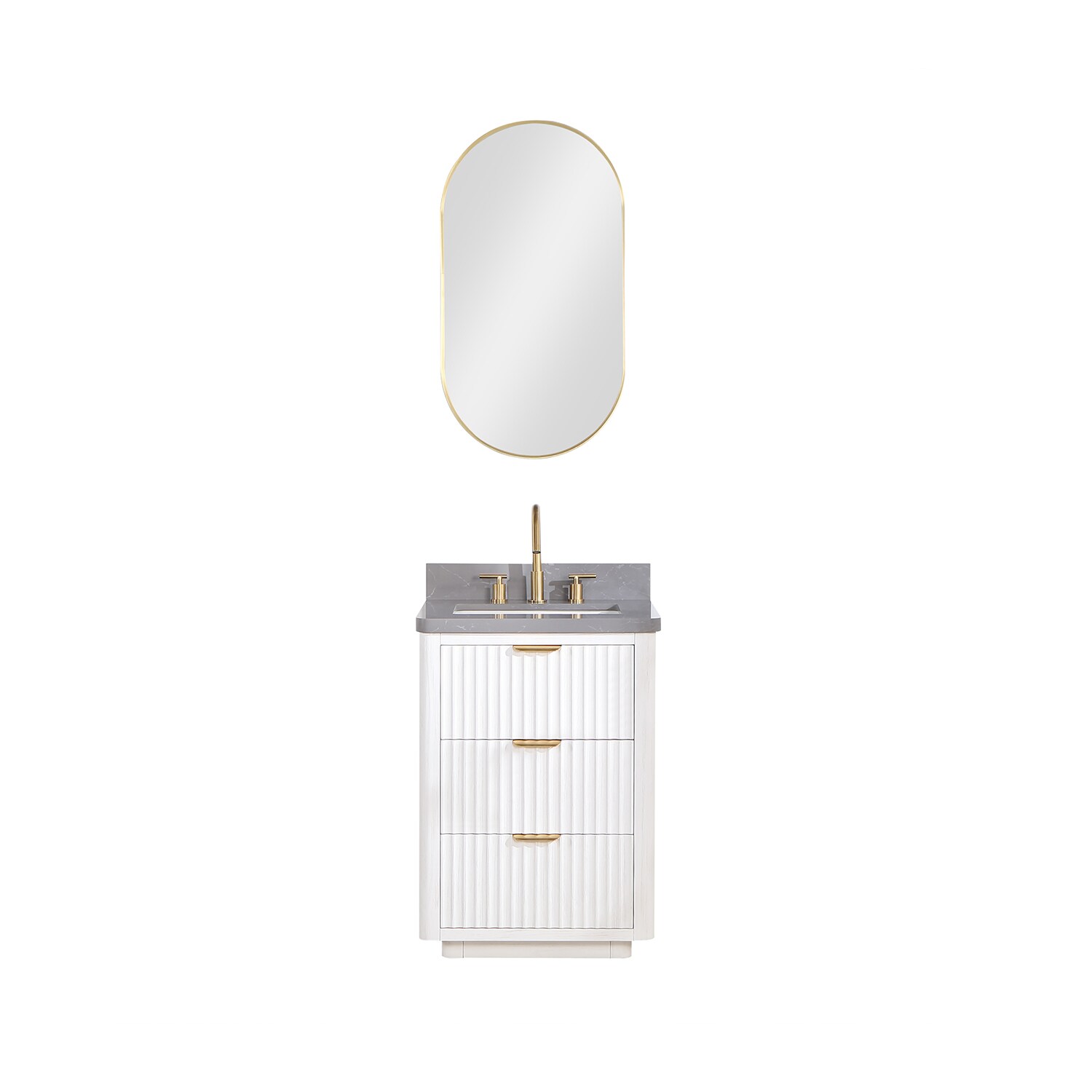 Vinnova 704124-FW-RG Bath-Vanity-Combo - View #2