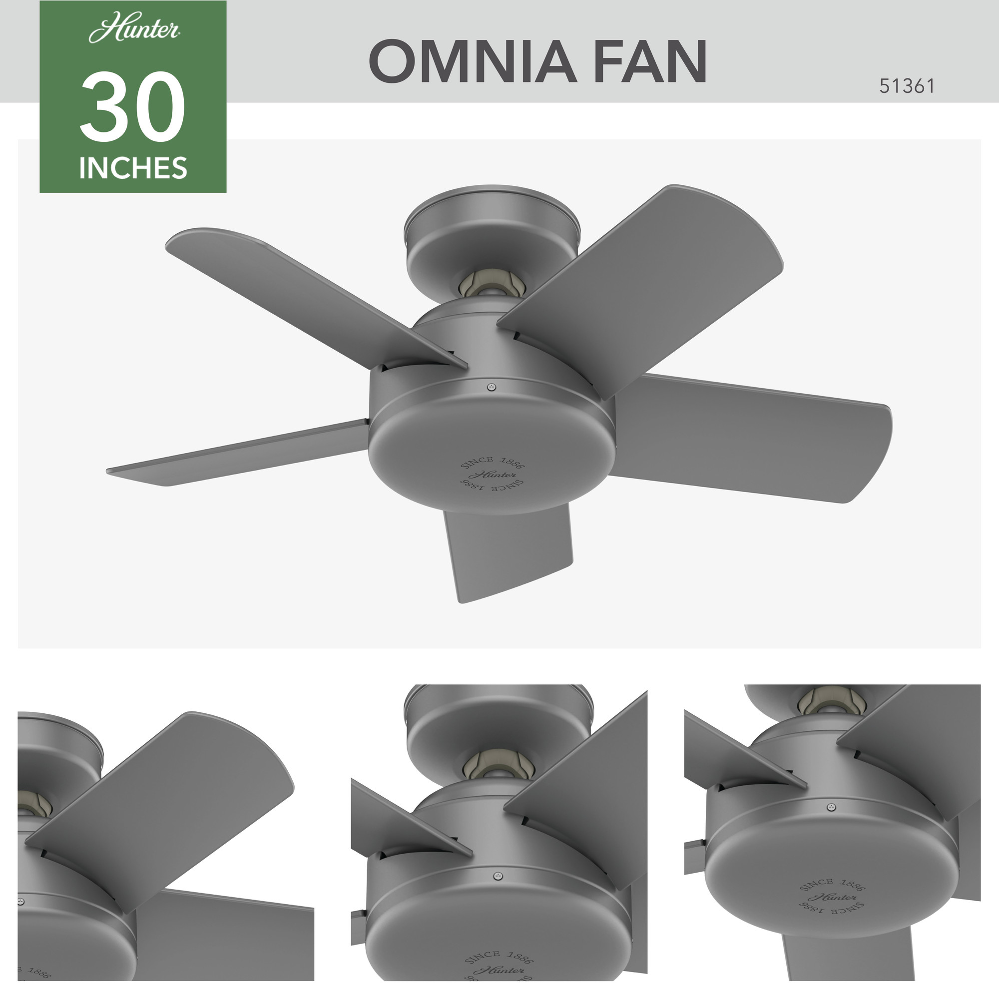 Hunter 51361 Ceiling-Fans - View #6