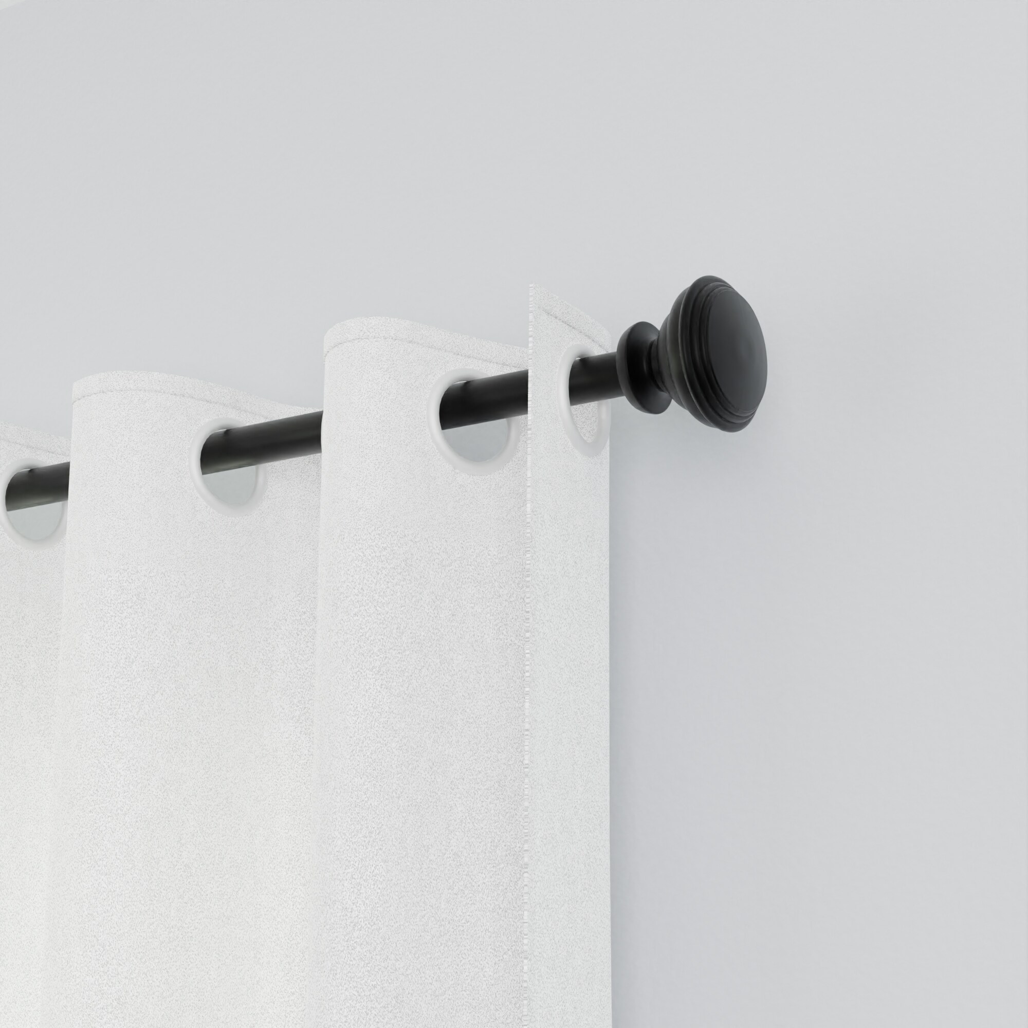 Style Selections FSI 1474X MBLK Curtain-Rods - View #8