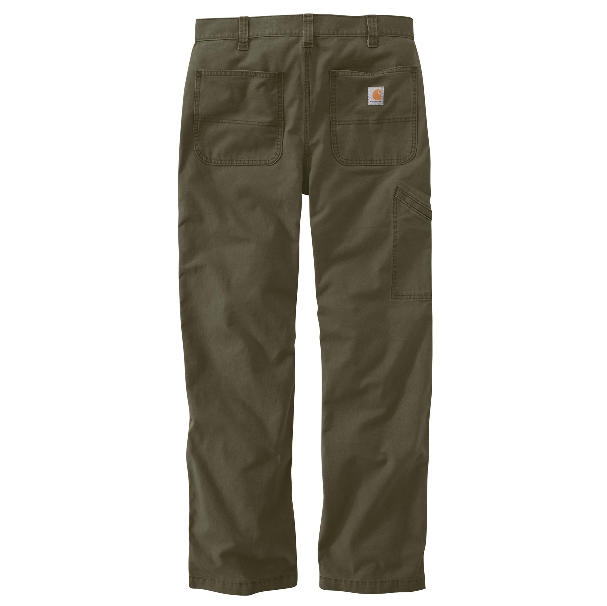 Carhartt Men's Relaxed Fit Moss Canvas Work Pants (36 X 32) in the ...