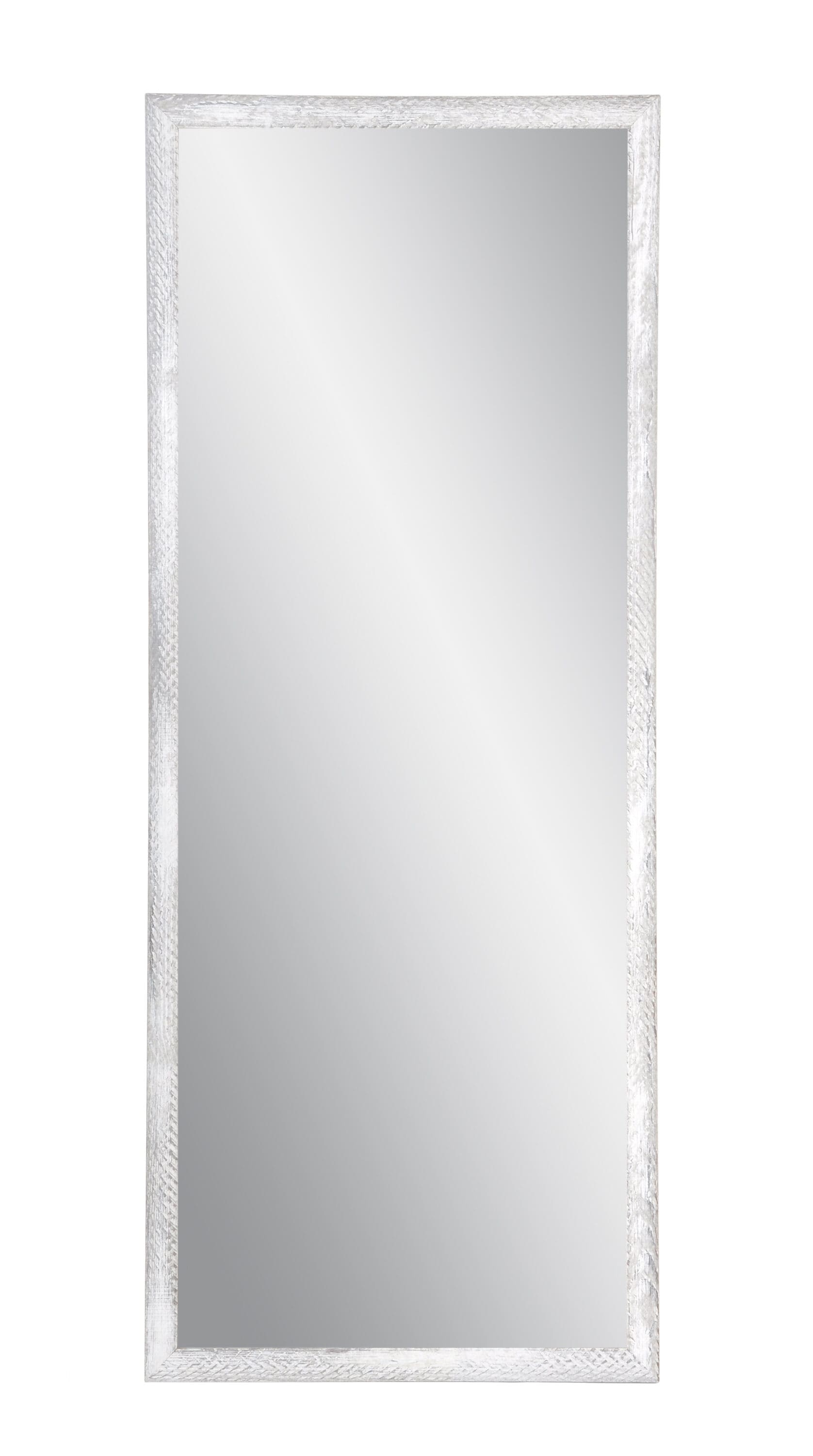 BrandtWorks AV74NM 22.5-Inches W x 67.5-Inches H Rectangle Gray/White/Distressed Framed Full Length Wall Mirror