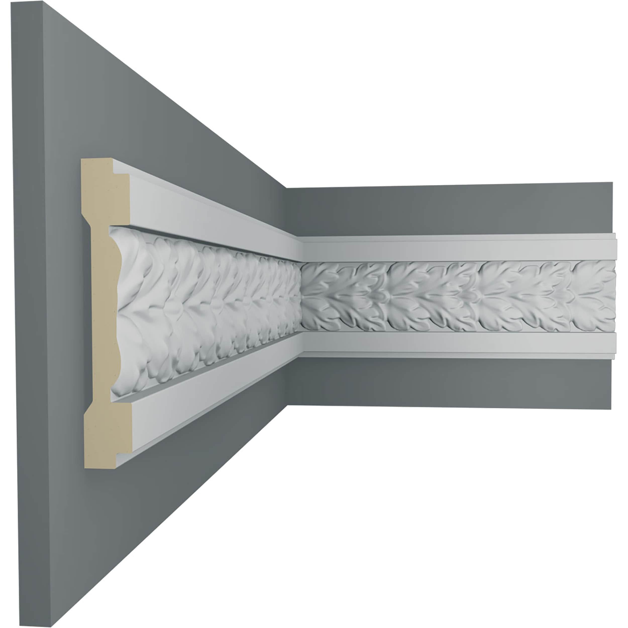 Ekena Millwork CHA03X01HA-CASE-12 Chair-Rail-Moulding - View #5