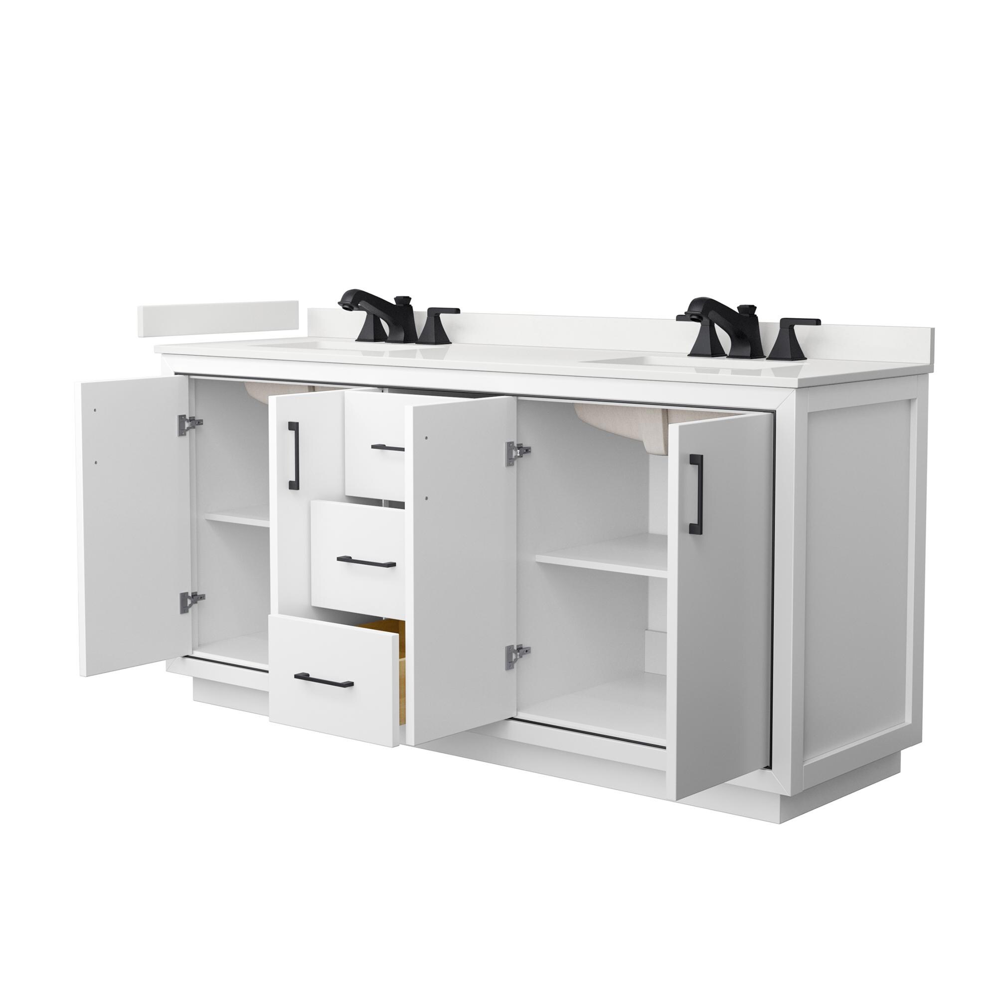 Wyndham Collection WCF111172DWBWQUS3MXX Bath-Vanity-Combo - View #2