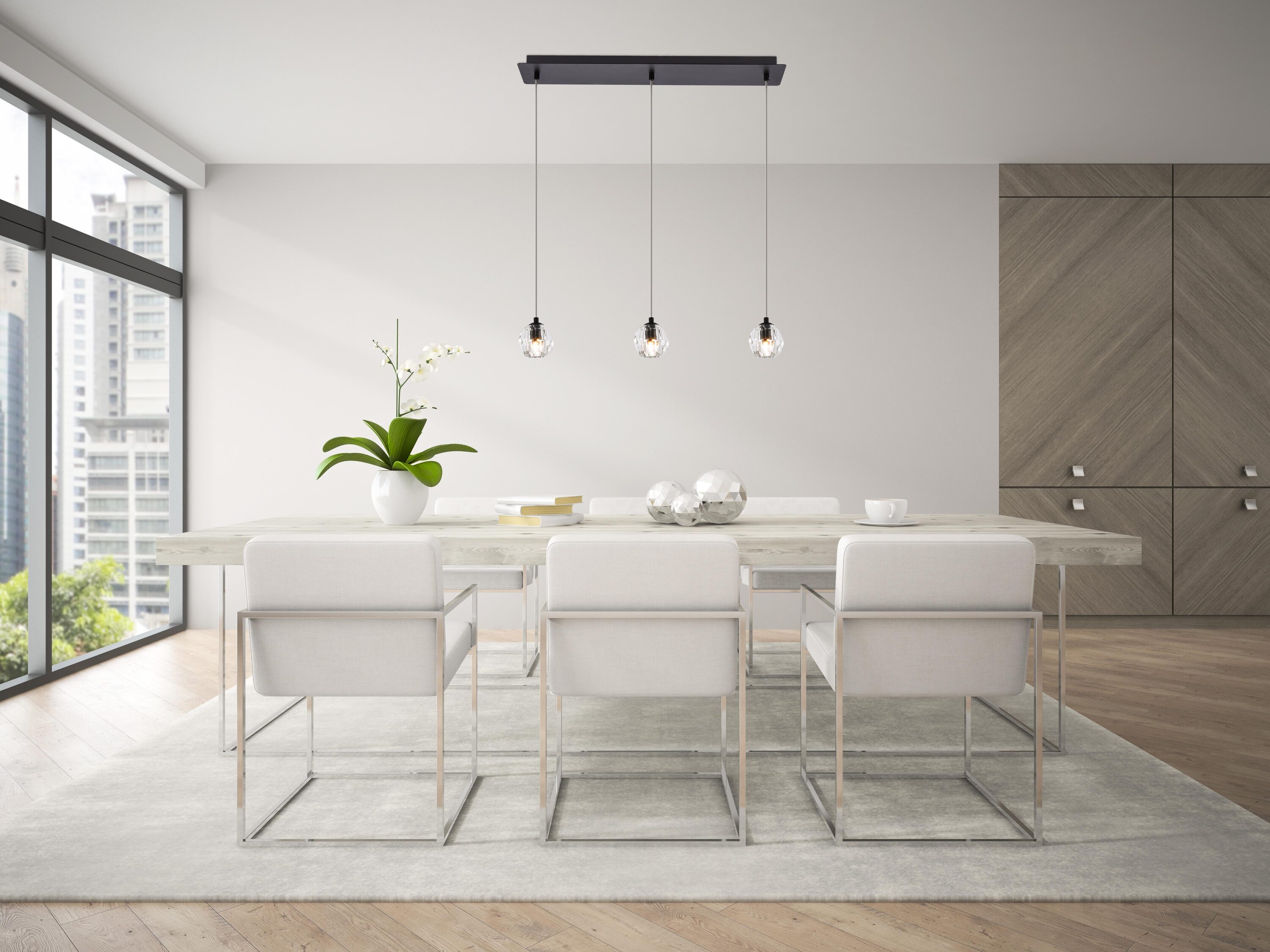 Elegant Decor HF10515D28BK Pendant-Lights - View #2