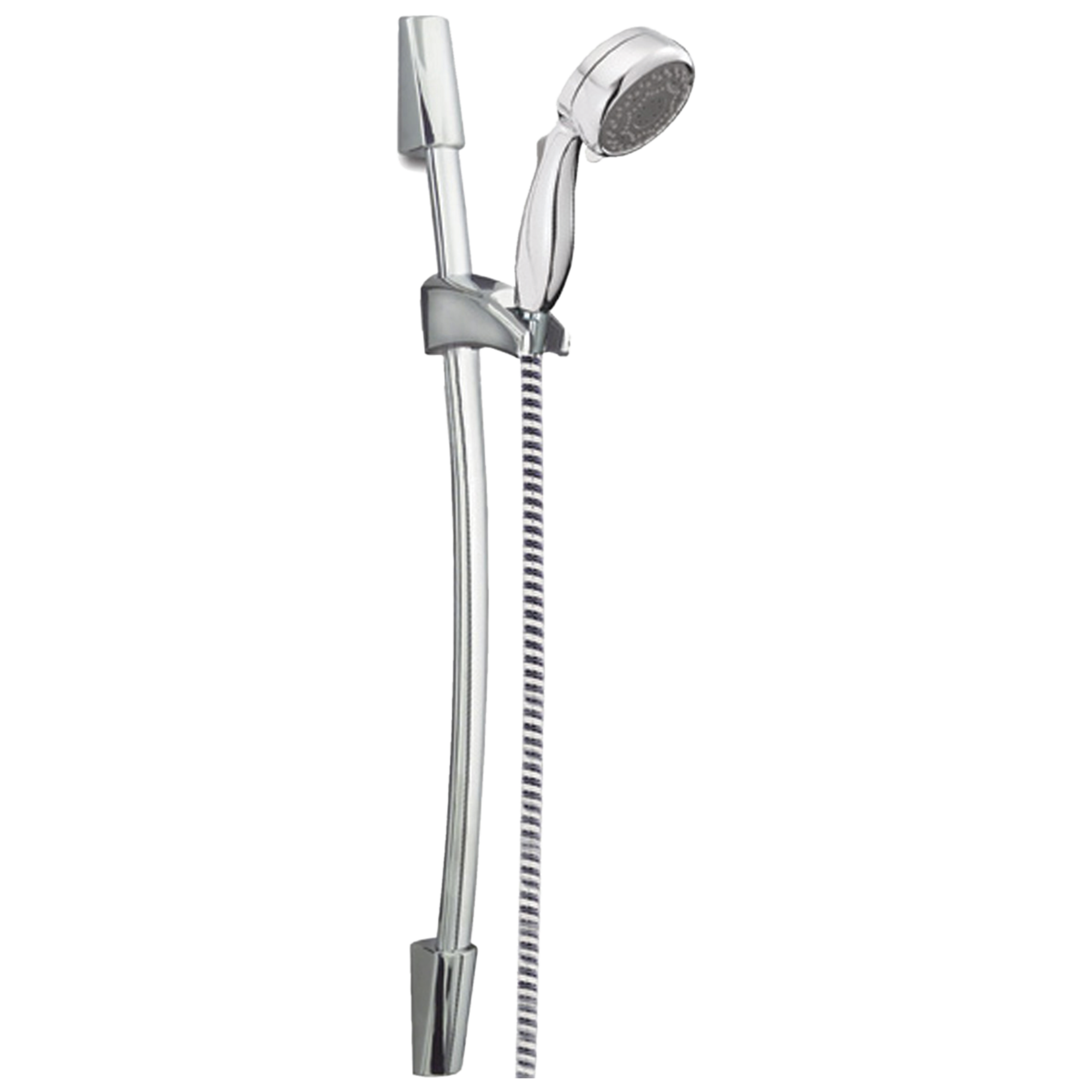 Chrome Adjustable Multi-Function Handheld Shower Head with Slidebar