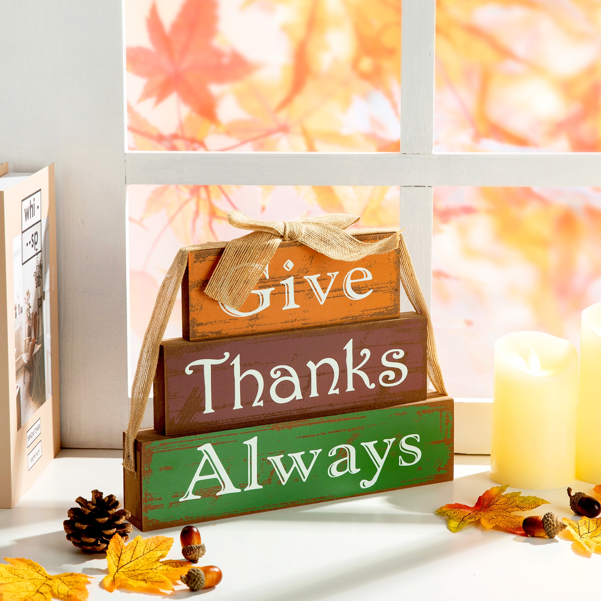 Glitzhome 1203003458 Indoor-Thanksgiving-Decor - View #4