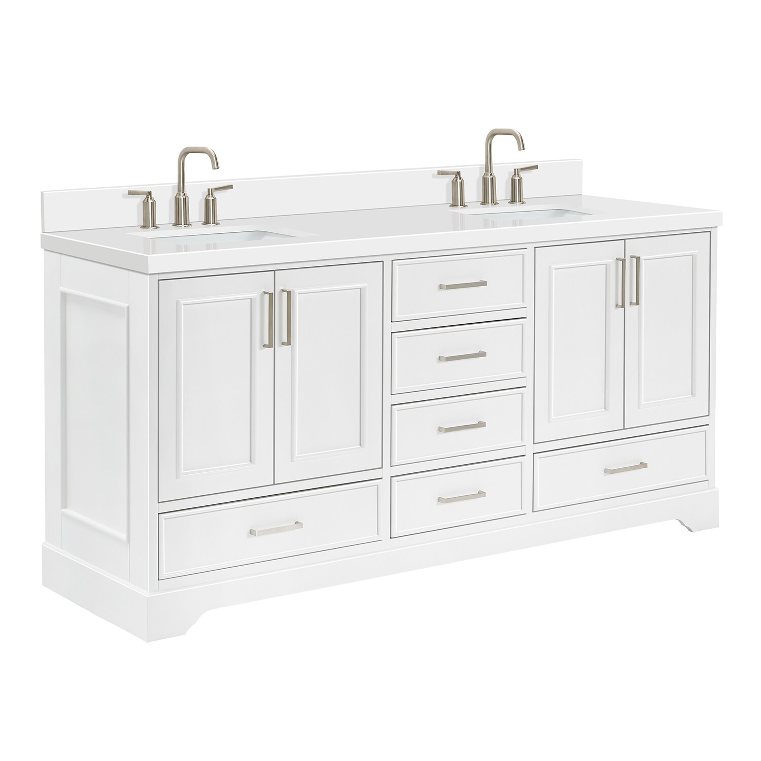 ARIEL M073DWQRVOWHT Bath-Vanity-Combo - View #3