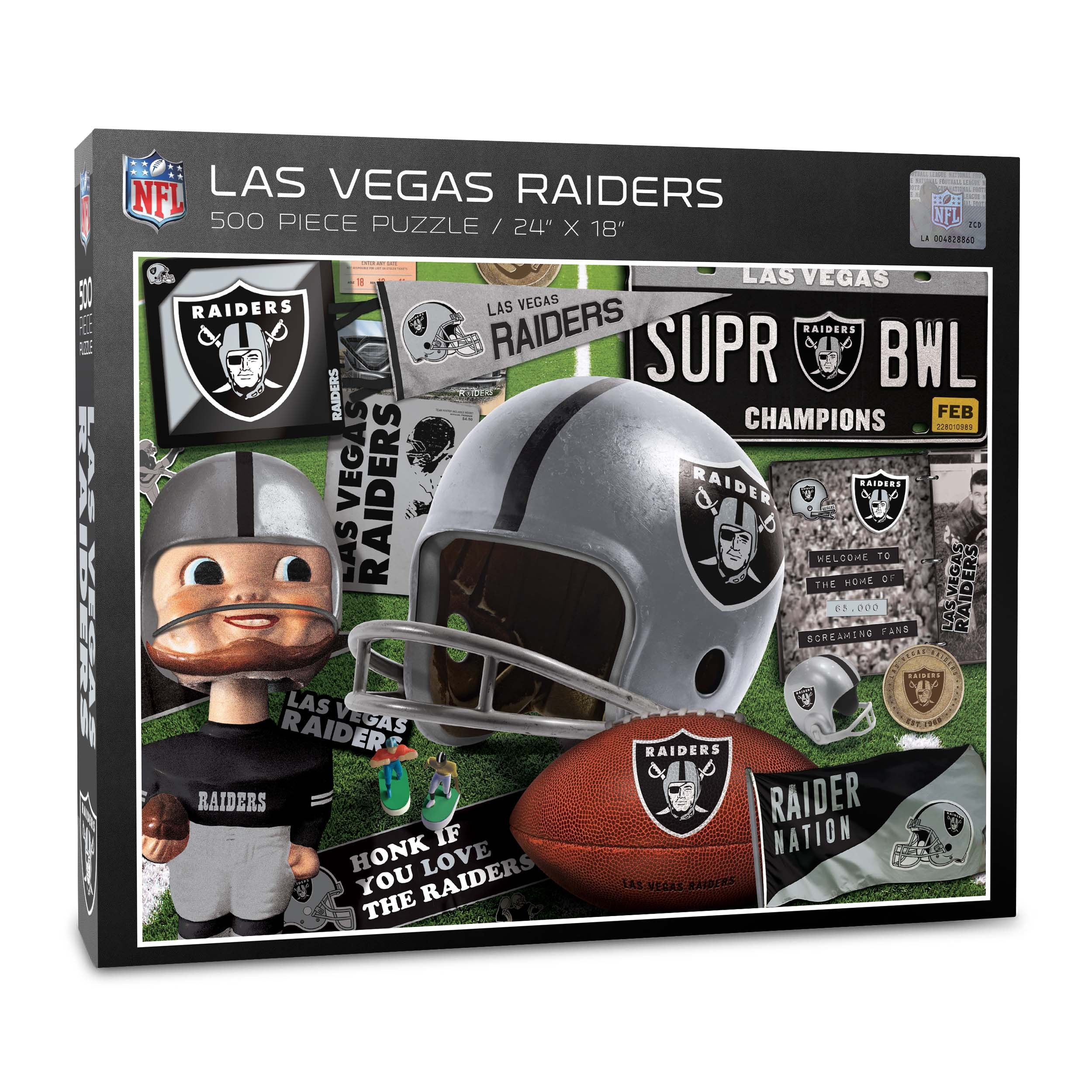 Fanmats NFL Oakland Raiders Golf Hitting Mat