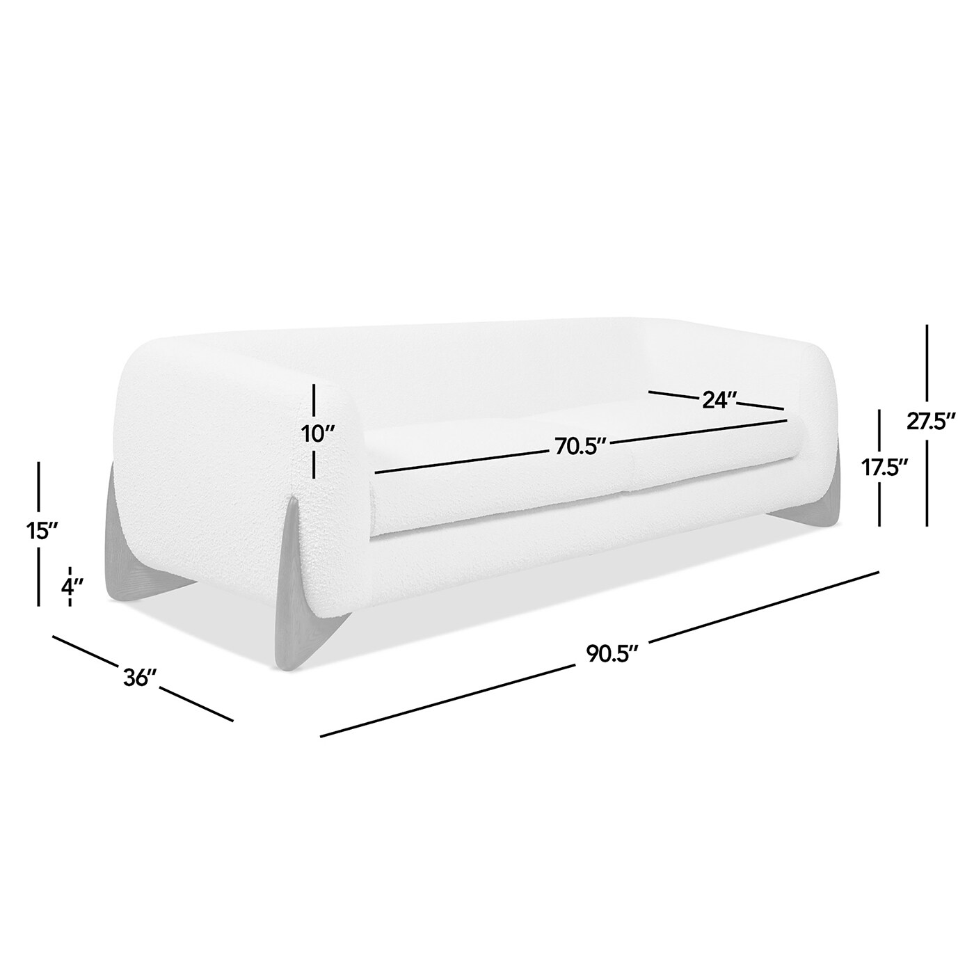 Jennifer Taylor Home LKGRE-3-64190 Sofas-Loveseats - View #13