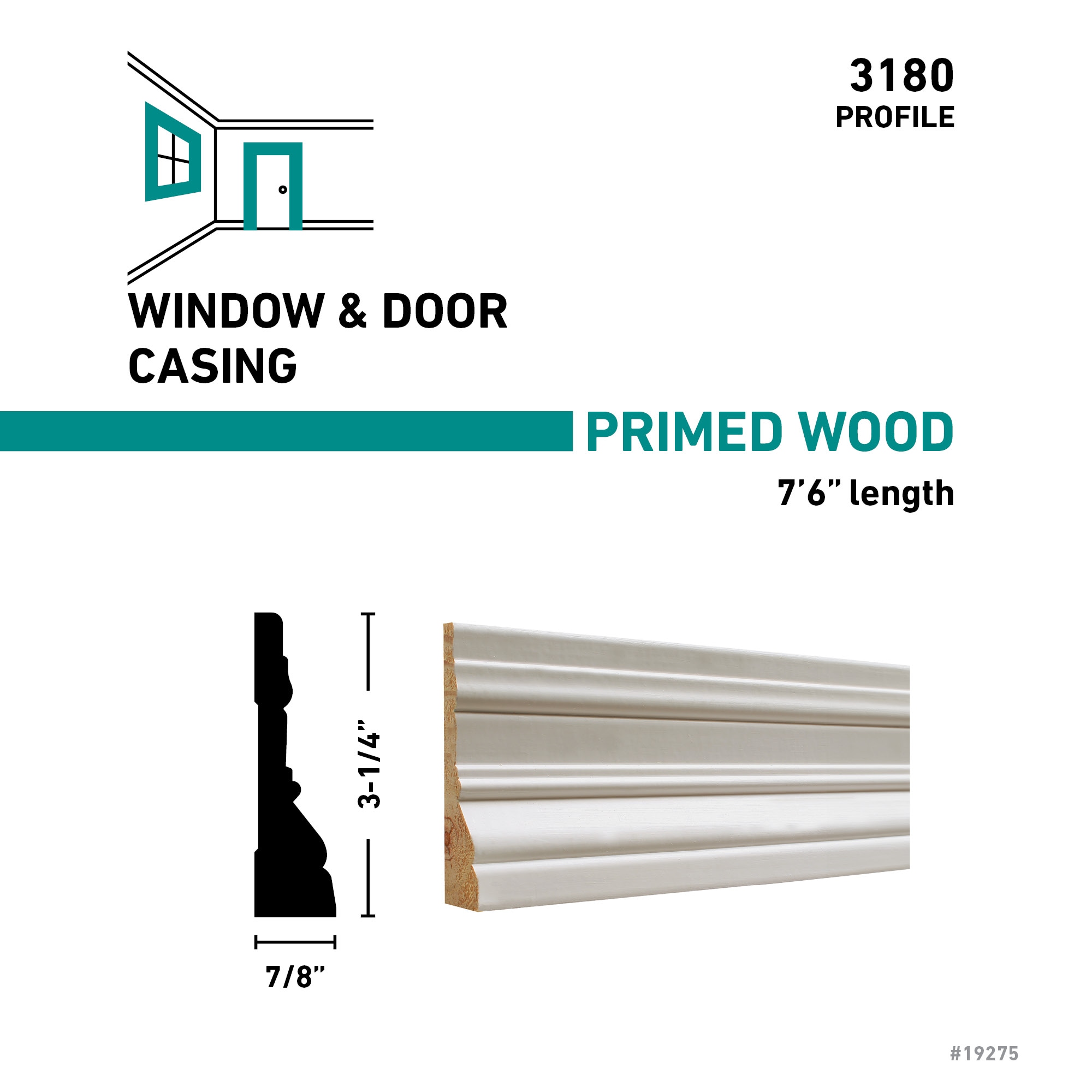 RELIABILT 318076FJPMD Window-Door-Casings - View #3