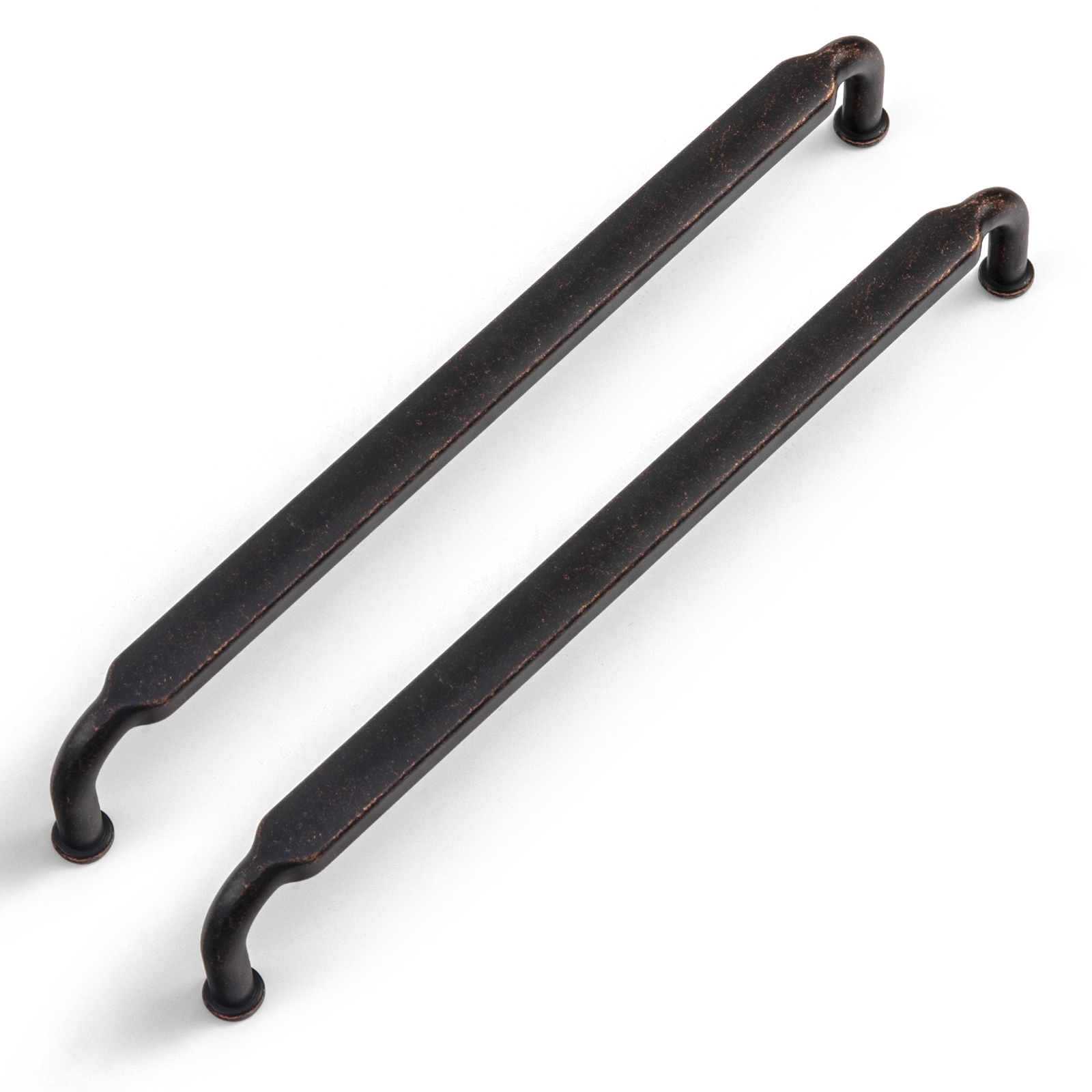 Miaokesen 2202AGT-192 7-9/16-in , 192mm Center to Center Antique Oil Rubbered Bronze Novelty Handle 6 -Pack