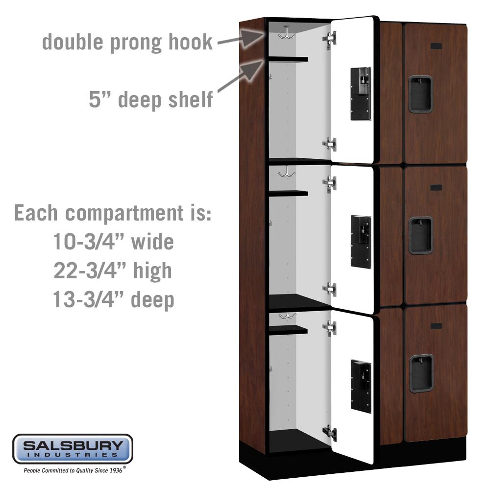 SALSBURY INDUSTRIES 33365MAH Storage-Lockers - View #3