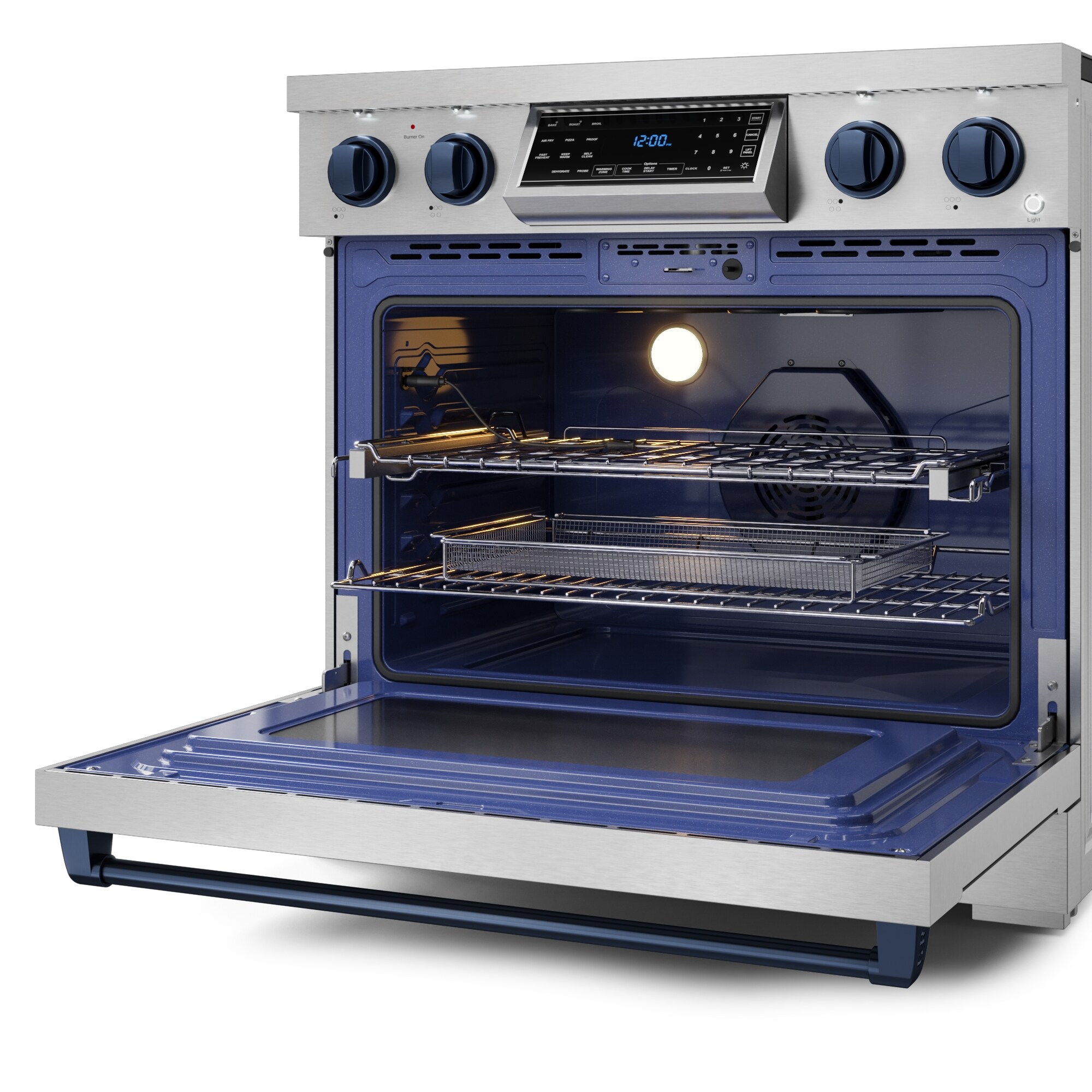 Thor Kitchen RSE36-BLU Freestanding-Electric-Ranges - View #5