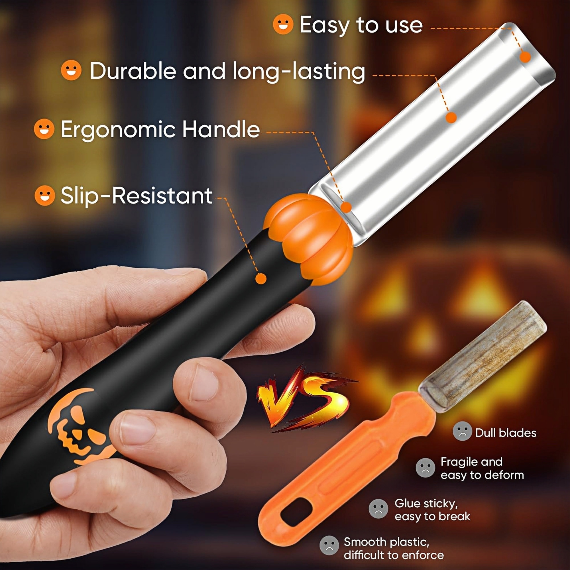 Numhew NHLYNN30290 Pumpkin-Carving-Tools-Kits - View #4