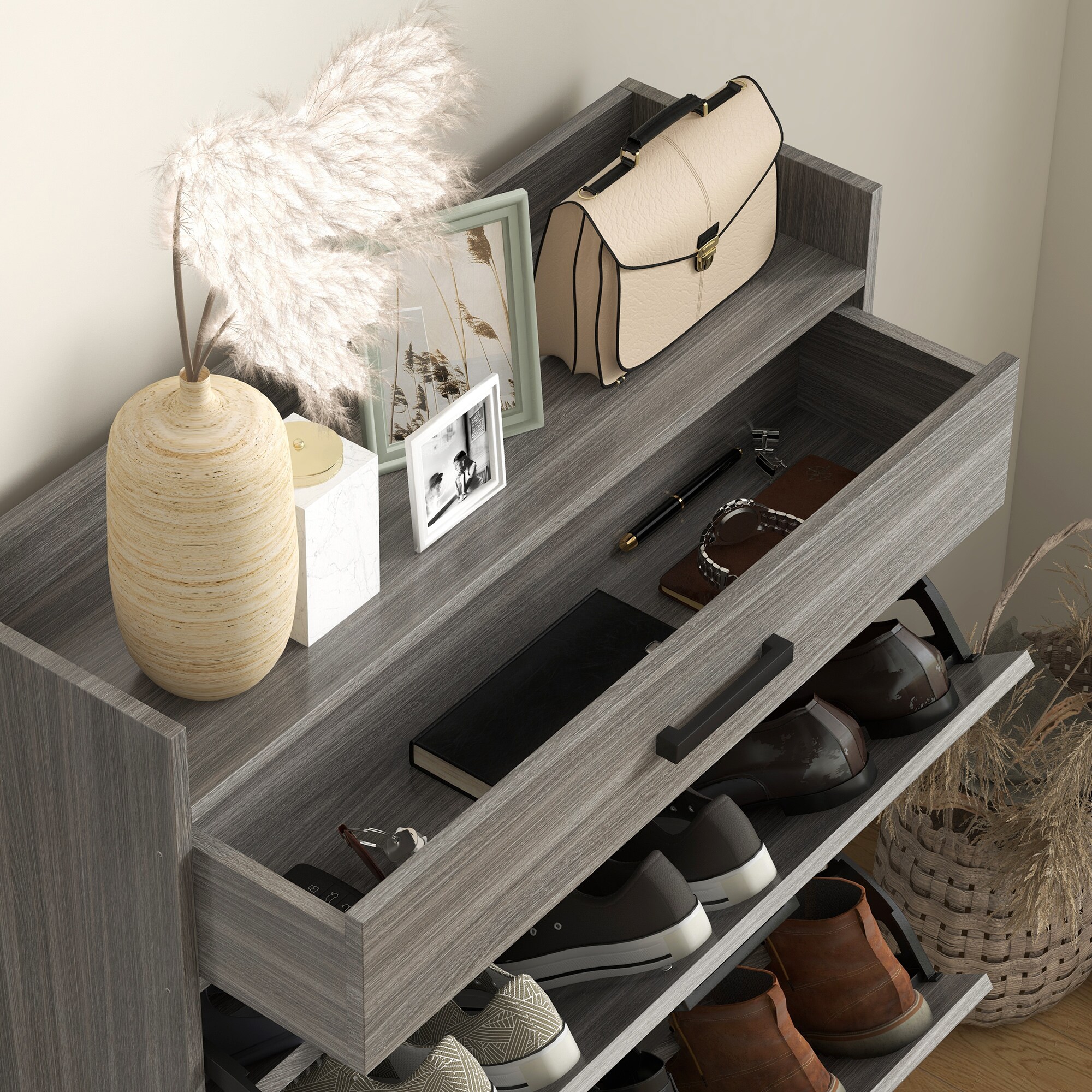 Mondawe MO-JH-XG2-GR Shoe-Racks - View #2