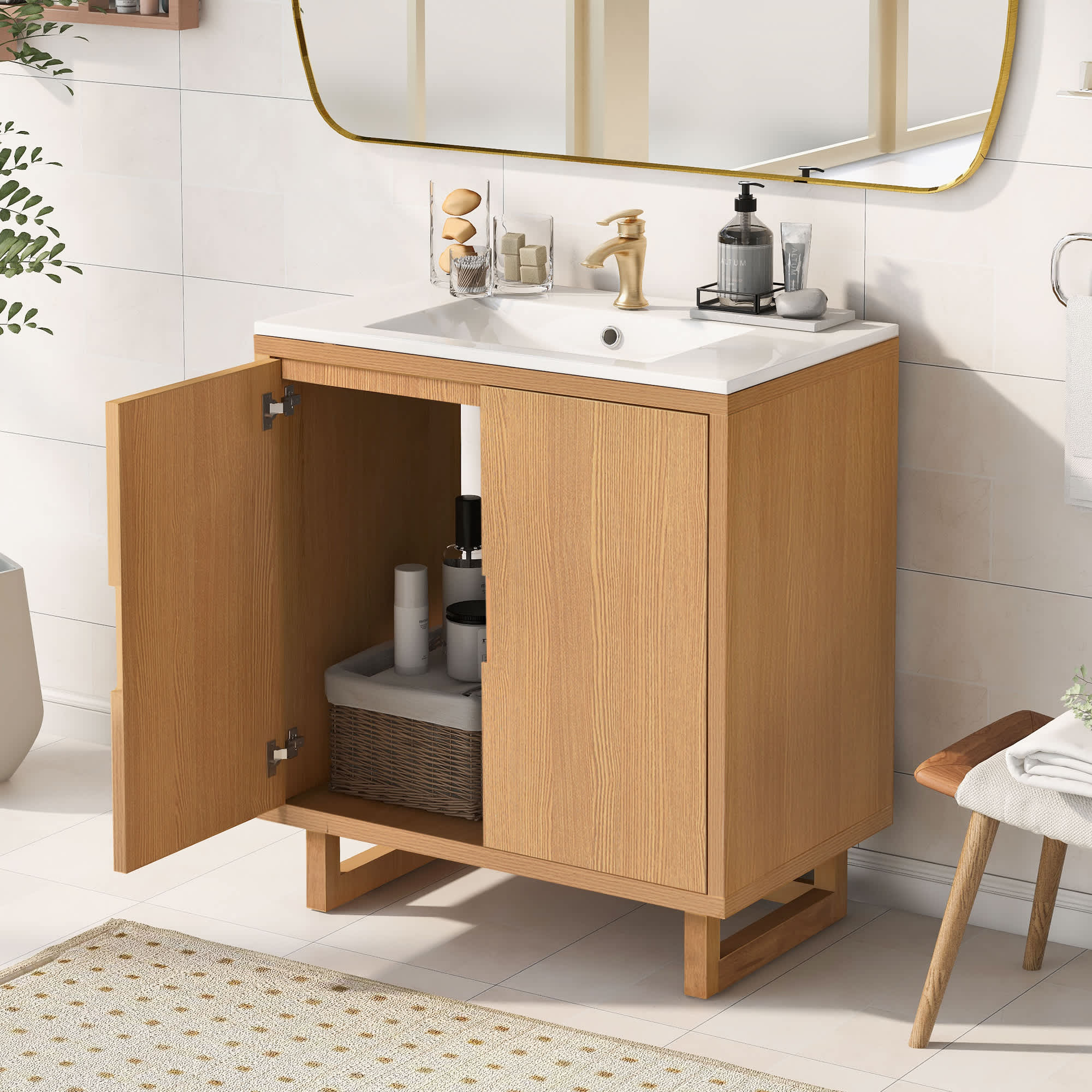 Vynxaria LEXY1400-DJYS-SZT170 Bath-Vanity-Combo - View #3