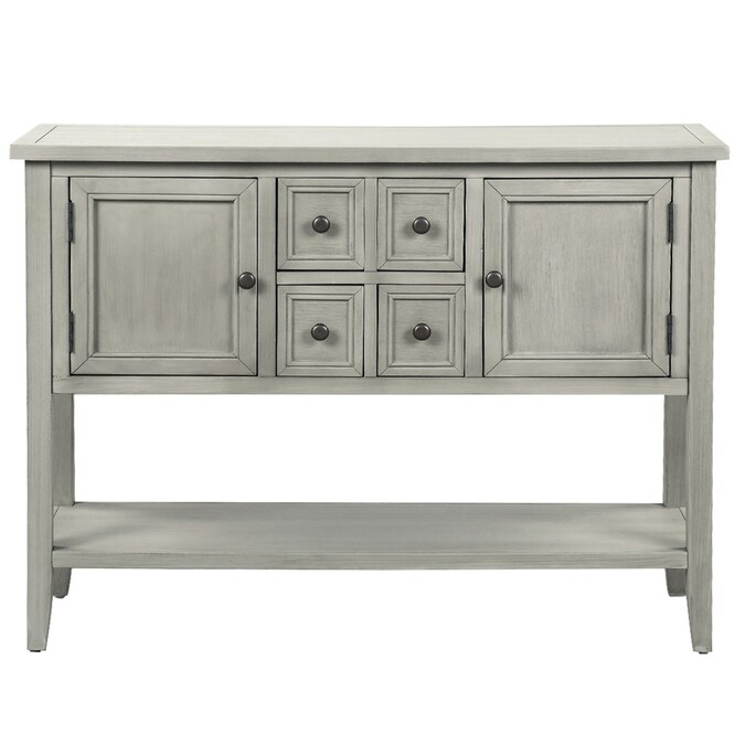 Envelor Farmhouse Console Table With, Farmhouse Console Table With Drawers