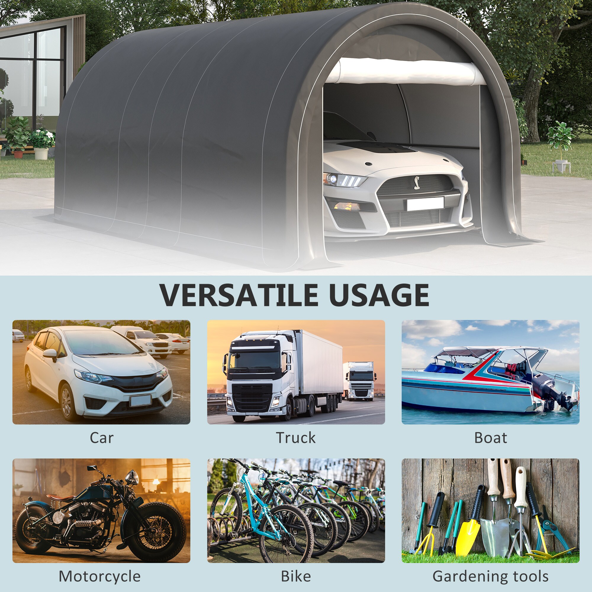 Lycvki CP-12 Carport-Covers - View #5