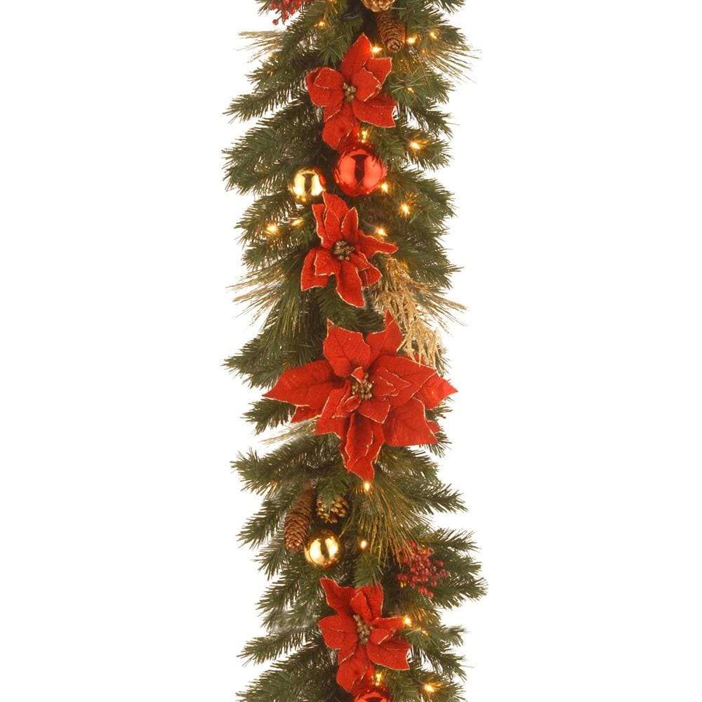 National Tree Company undefined in the Artificial Christmas Garland ...