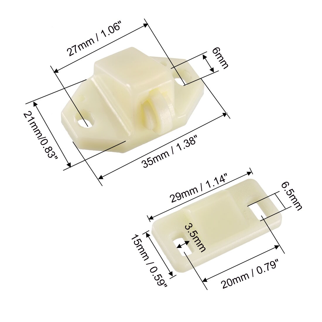 Unique Bargains S25093001UX9651 Cabinet-Latches - View #2