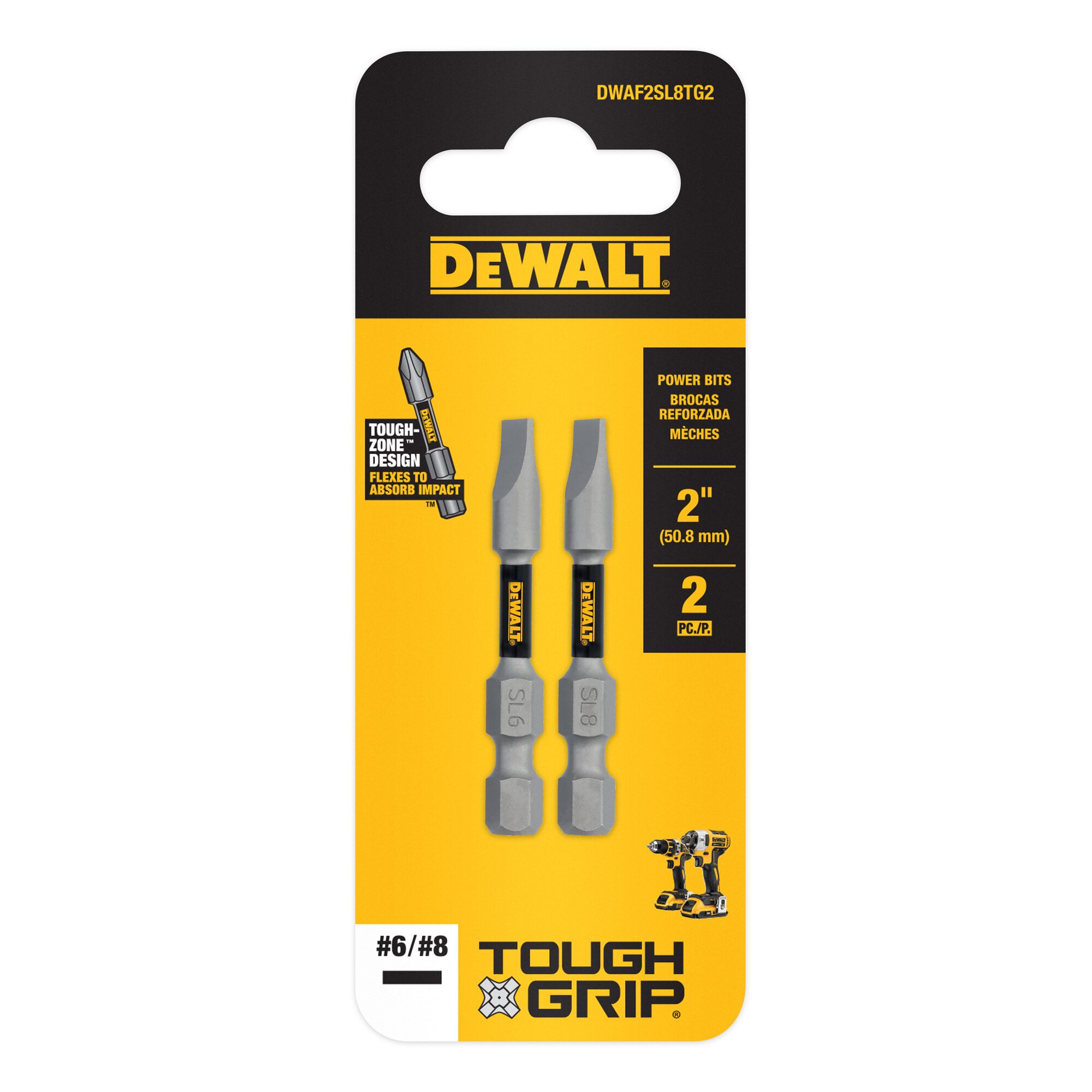 DEWALT DWAF2SL8TG2 screwdrivingbits - View #4