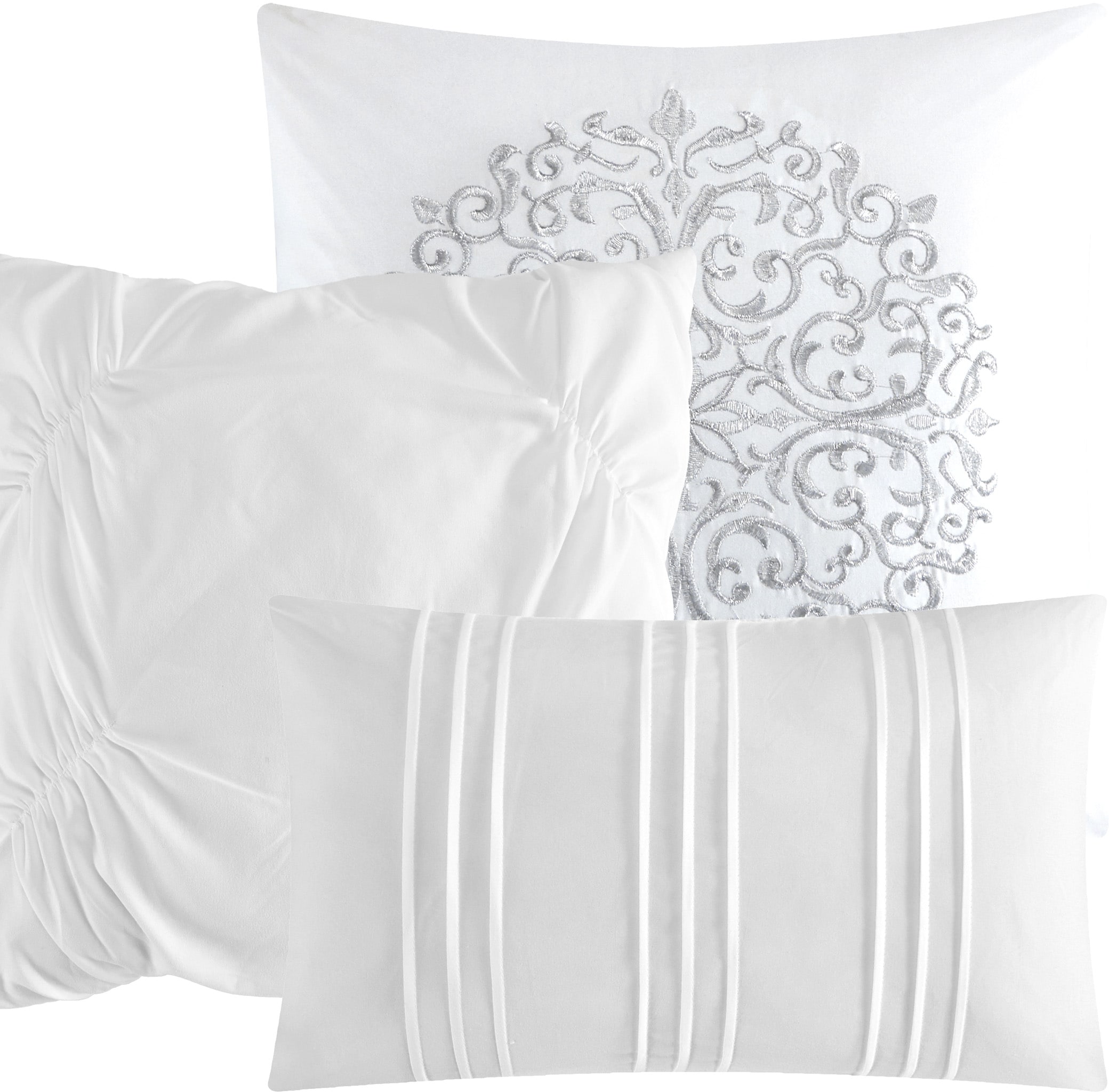 Nanshing TATUM7-CK-WHT bedding - View #3