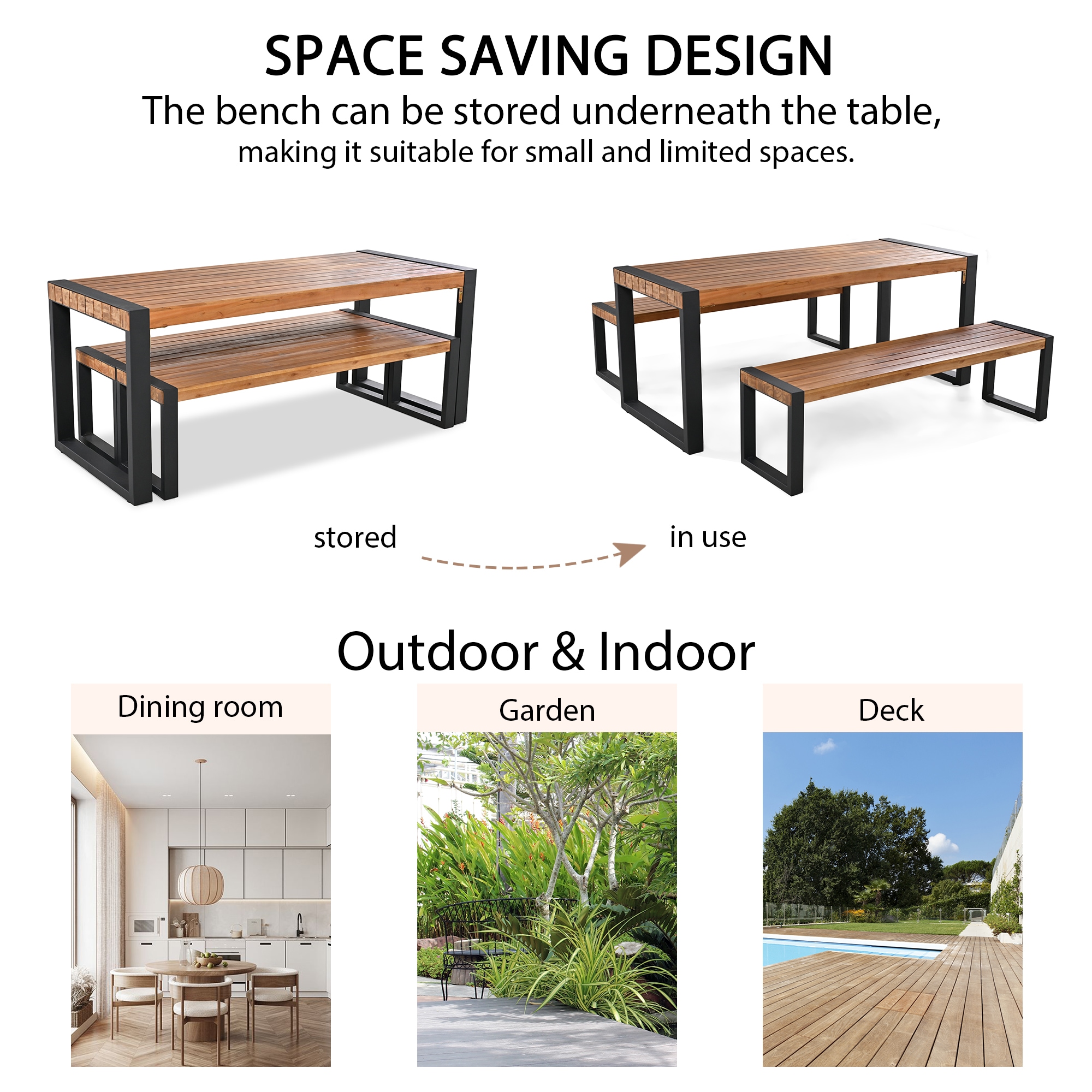 Forclover E3FW-040GR Patio-Dining-Sets - View #5