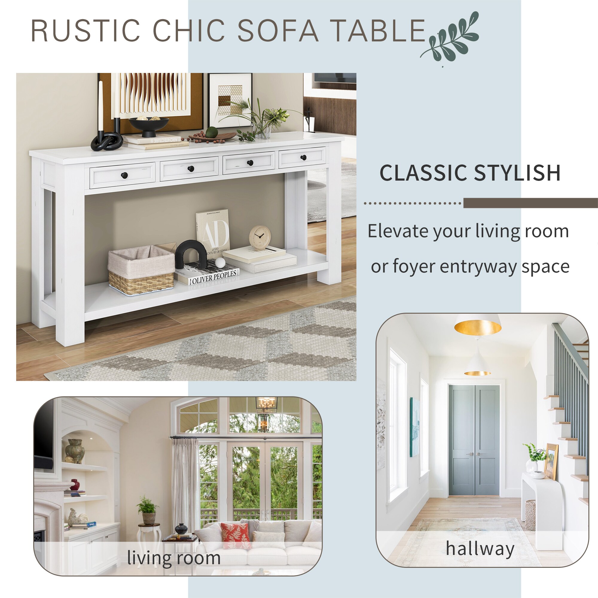 ModernLuxe WF287219AAK Console-Sofa-Tables - View #6