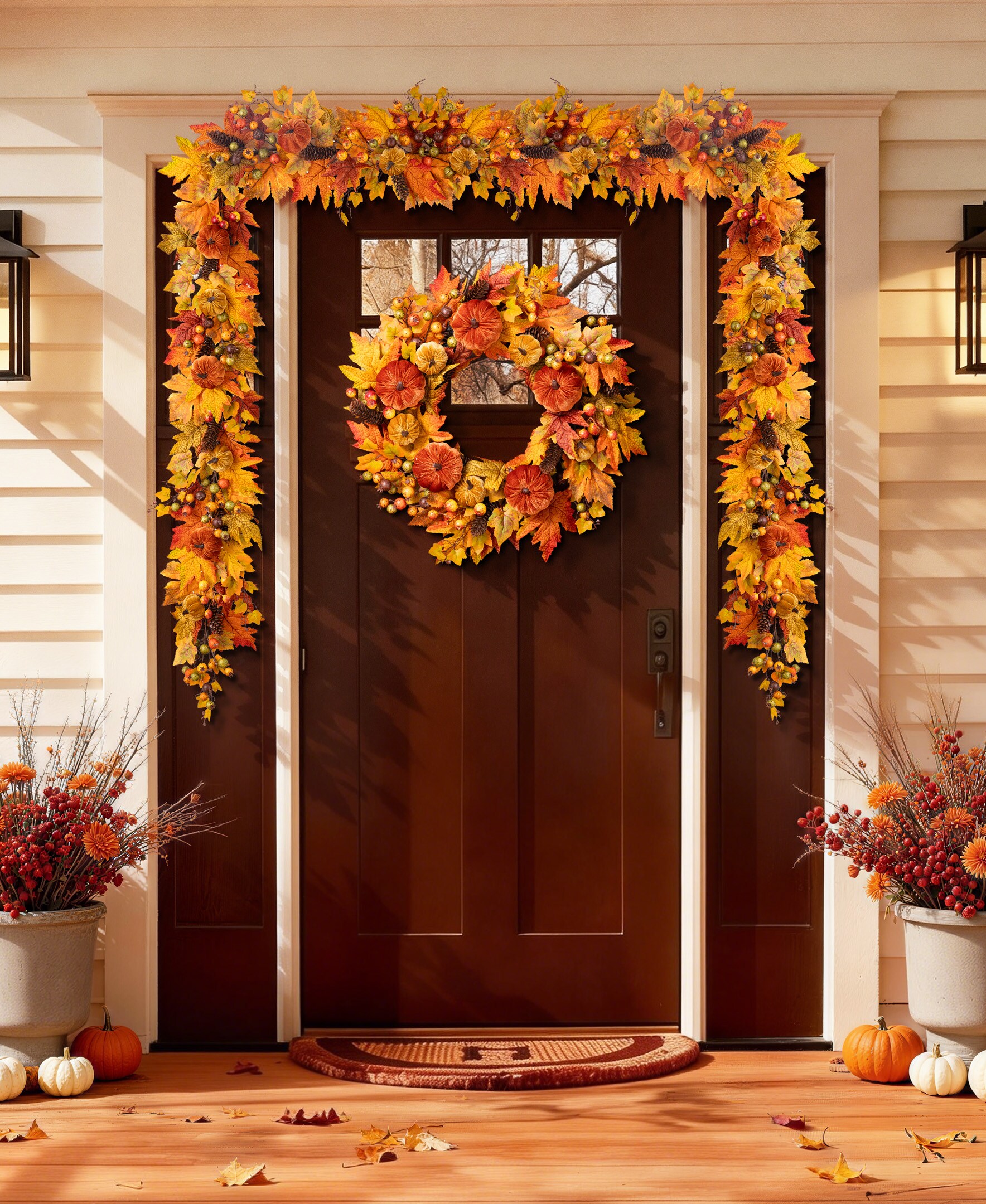 Glitzhome 2019500073 Indoor-Thanksgiving-Decor - View #6