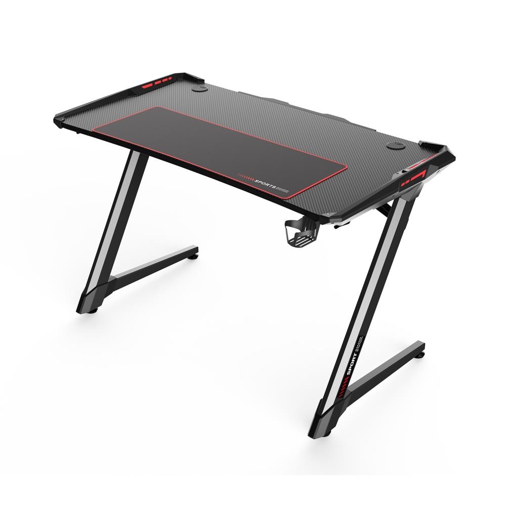 CASAINC XY-WF-GD-65 60-in Black Modern/Contemporary Computer Desk