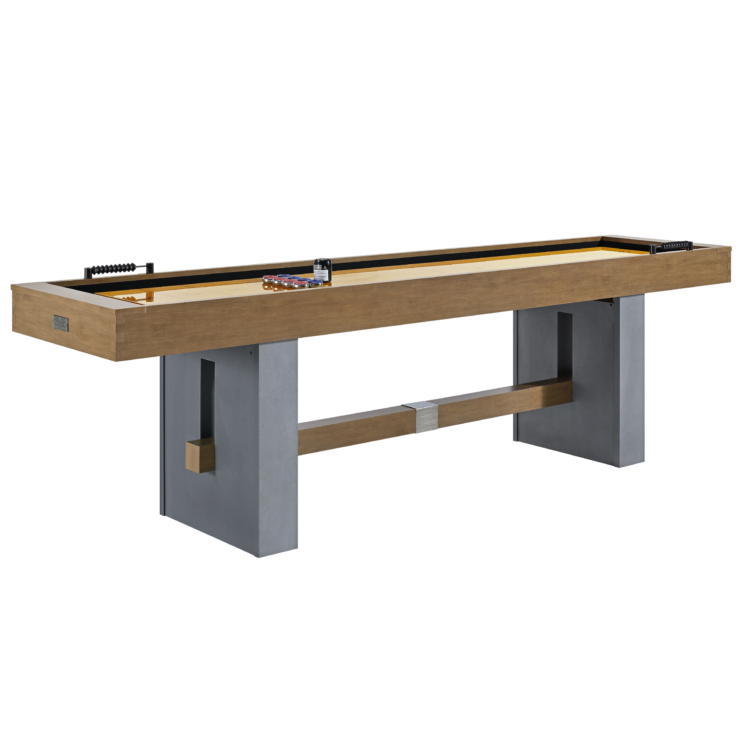 MD Sports Urban 108-in Manual Freestanding Shuffleboard Table ...