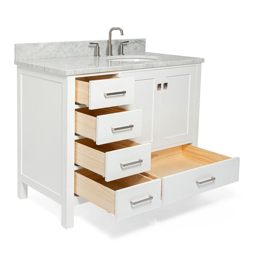 ARIEL A043SRCW2OVOWHT Bath-Vanity-Combo - View #5