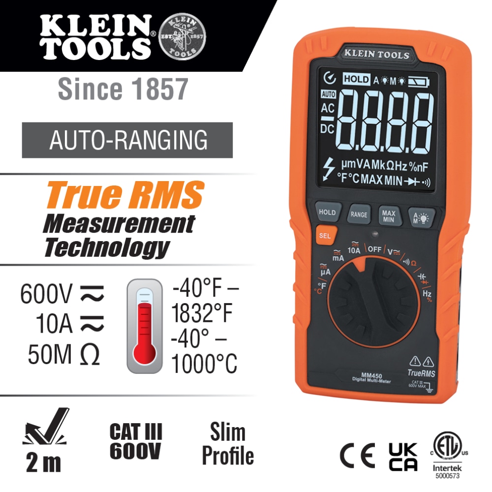 Klein Tools MM450 multimeters - View #2