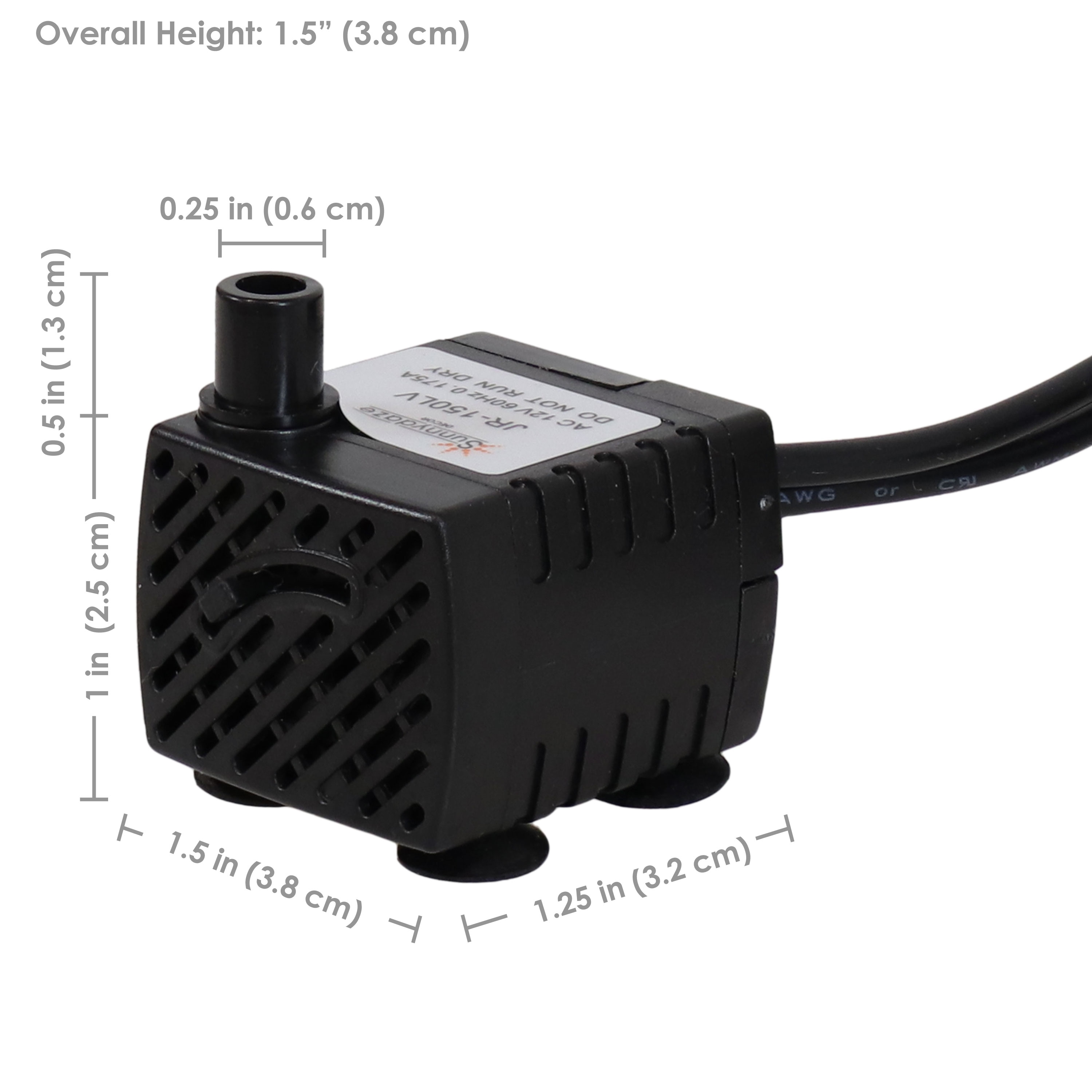 Sunnydaze Decor JR-150 6LED-M Pond-Pumps - View #4
