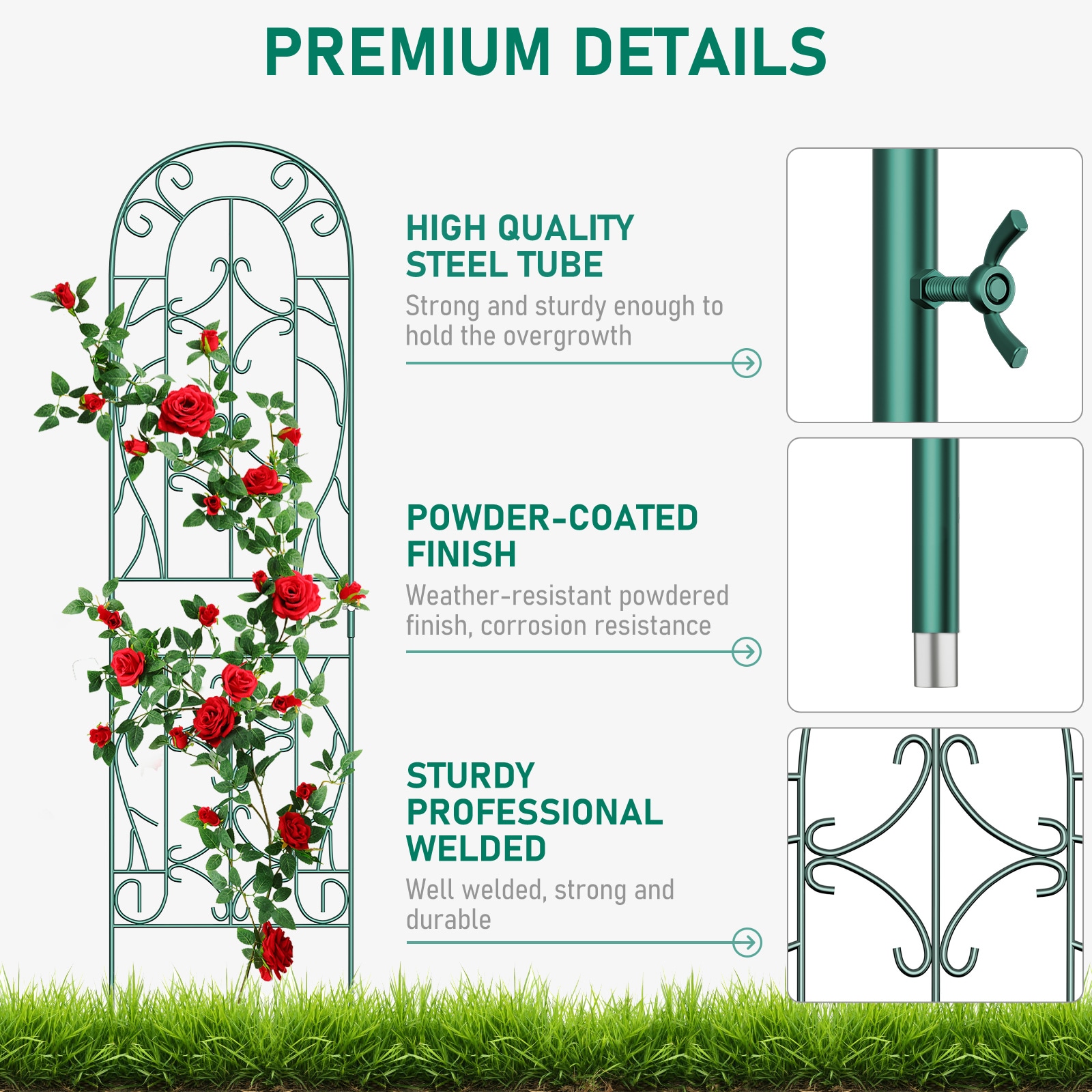 DOCRED I1600214-HPGE-LS02 Garden-Trellis - View #3