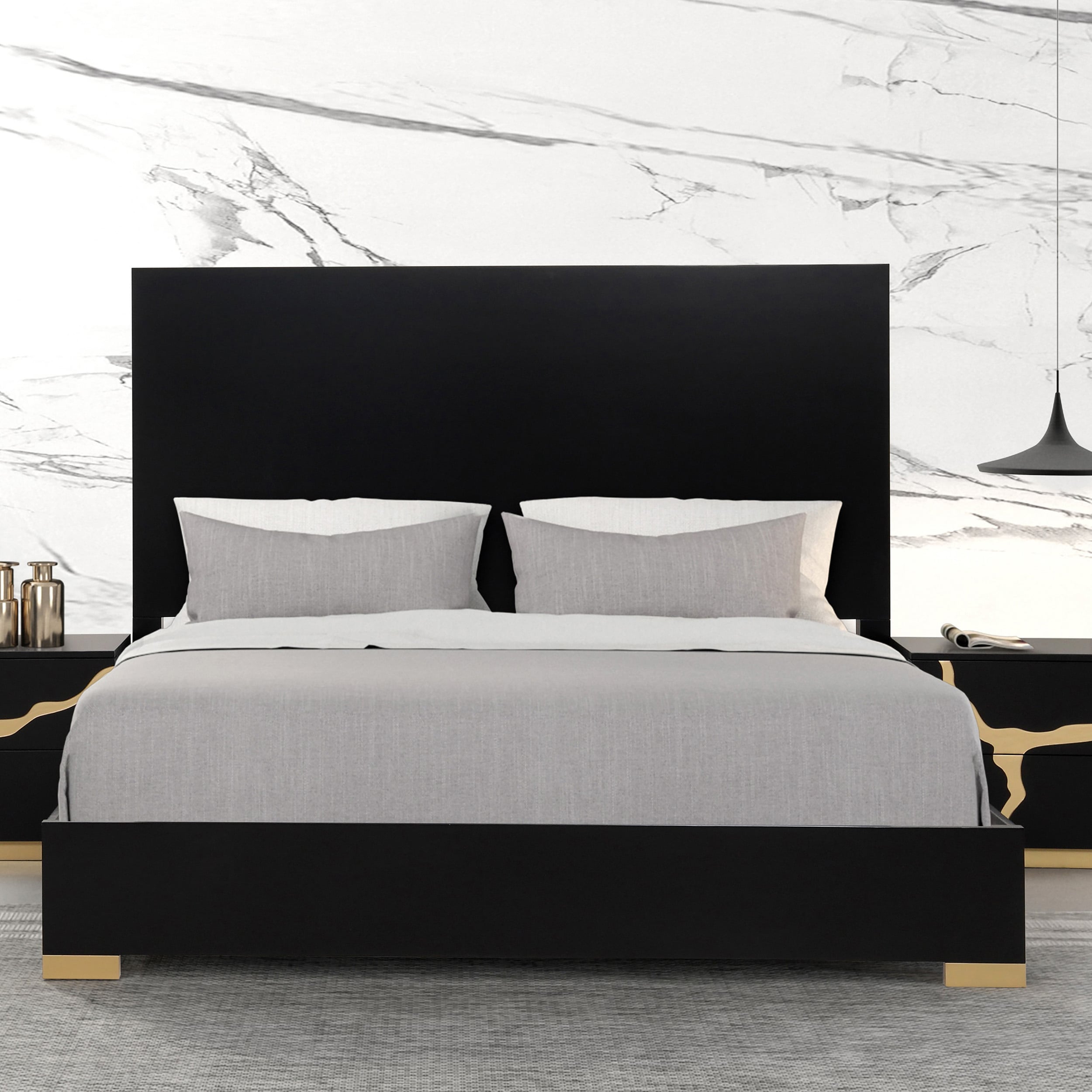 Furniture of America IDFN7425BK-EK-P beds - View #3