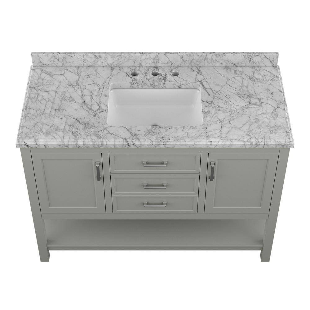 Design Element AF-49-GRY Bath-Vanity-Combo - View #3