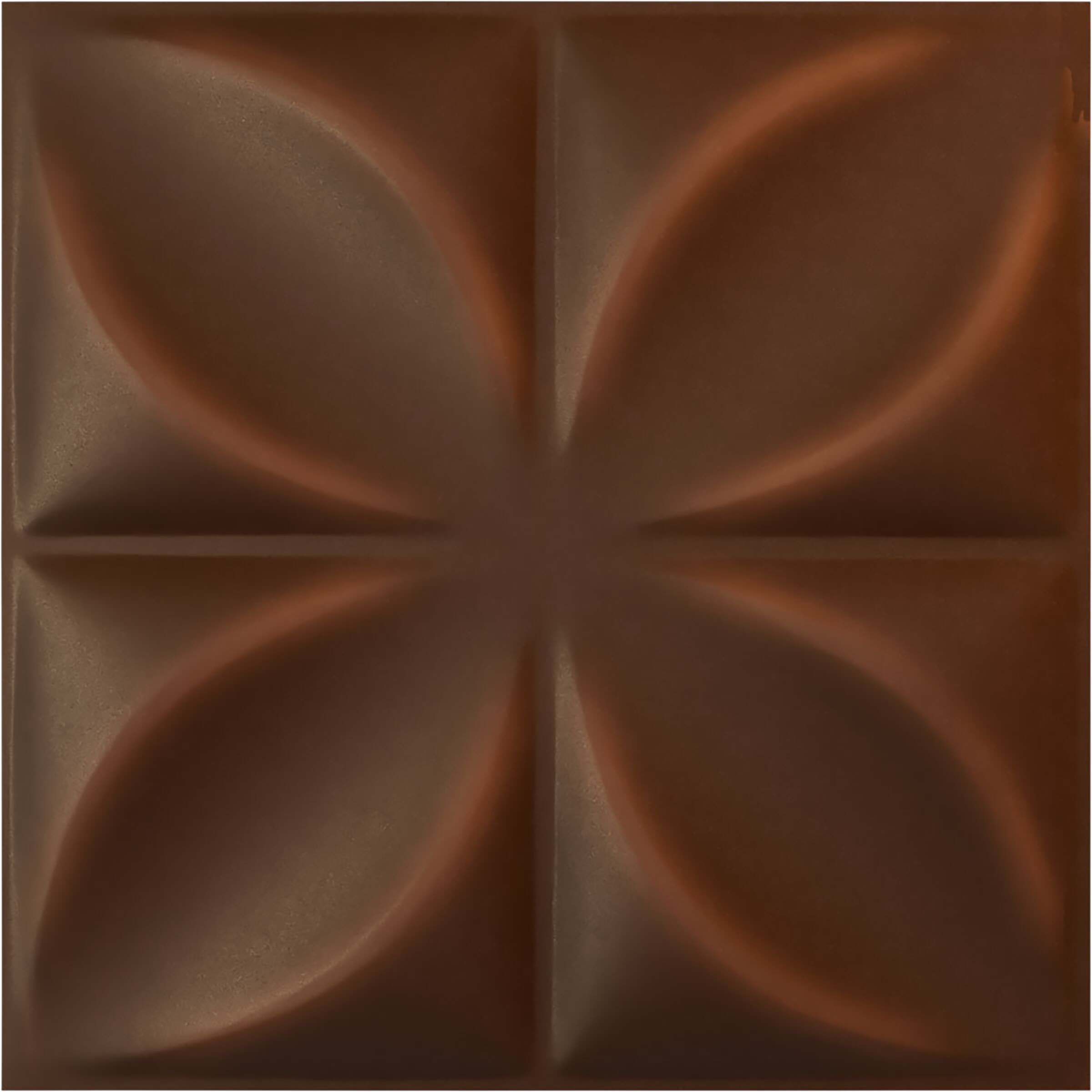 Ekena Millwork WP20X20ALDRU 19-5/8-in x 19-5/8-in Embossed Paintable/Stainable Red PVC Geometric Wall Panel ( 2.67-sq ft )